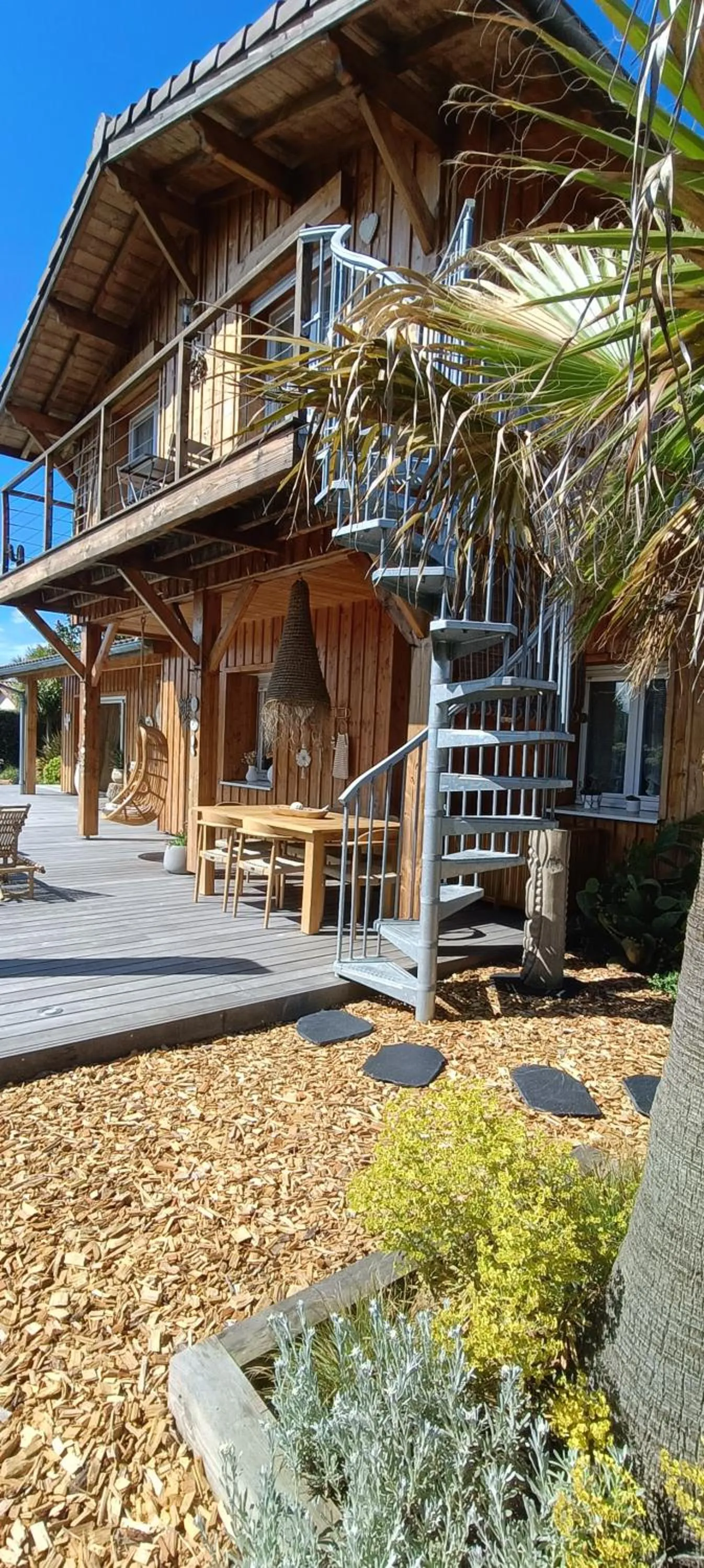 Facade/entrance in La Cabane Bohème, Maison d'hôtes Bassin d'Arcachon