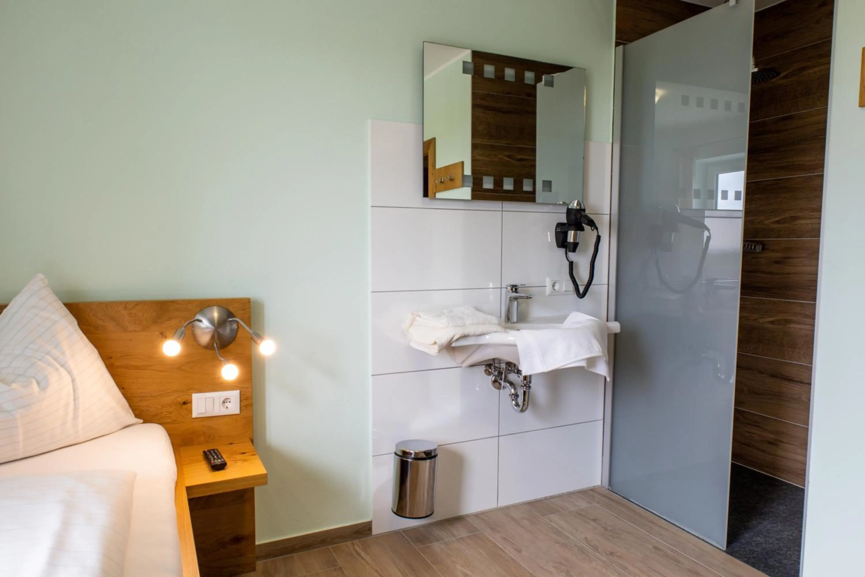 Bathroom in Gasthof Dreiländereck