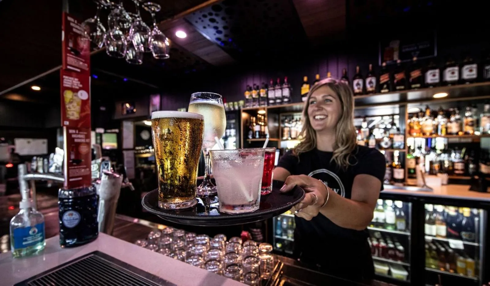 Staff in The Seaview Tavern Motel