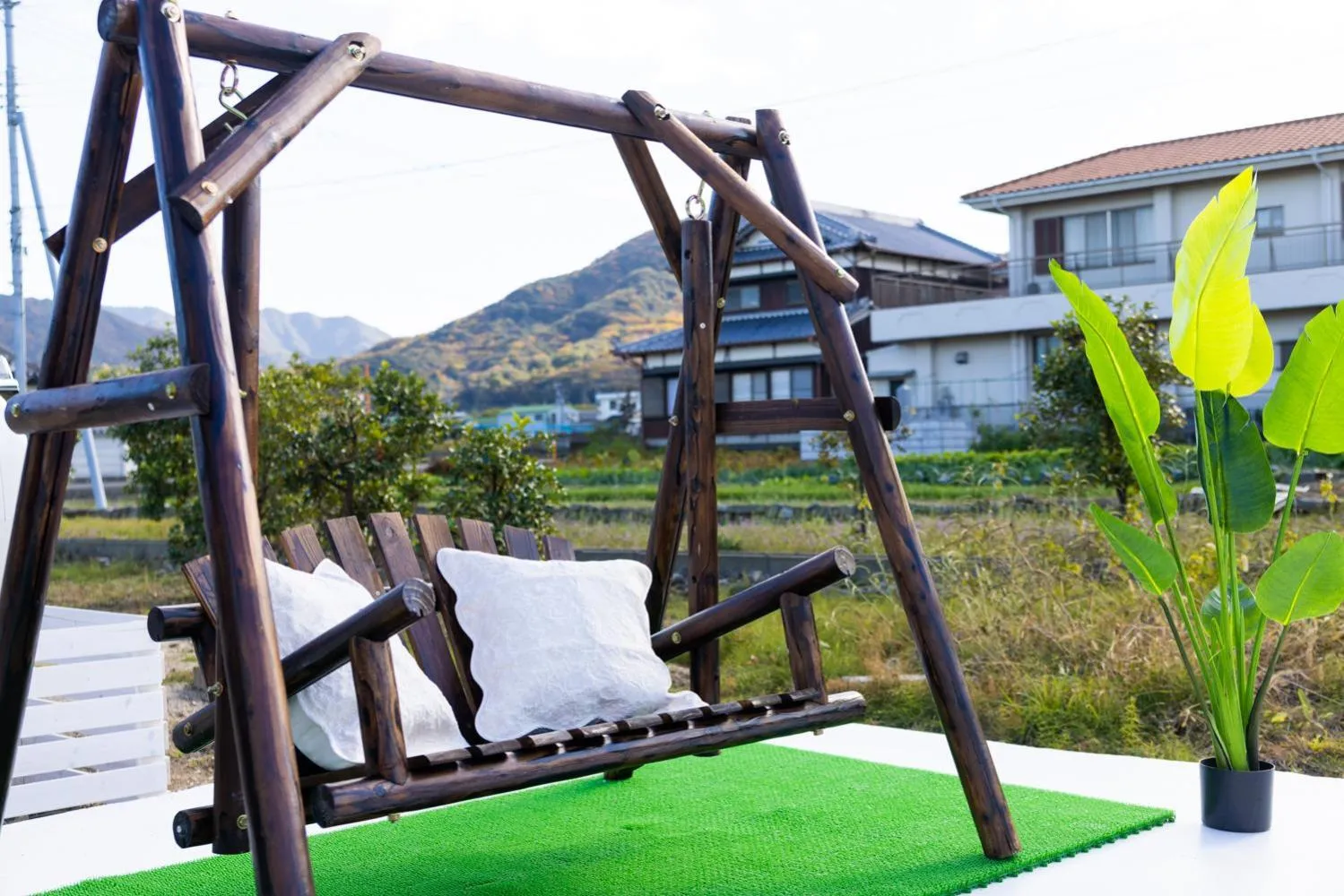 Children play ground in Awaji Garden House in Shinmura