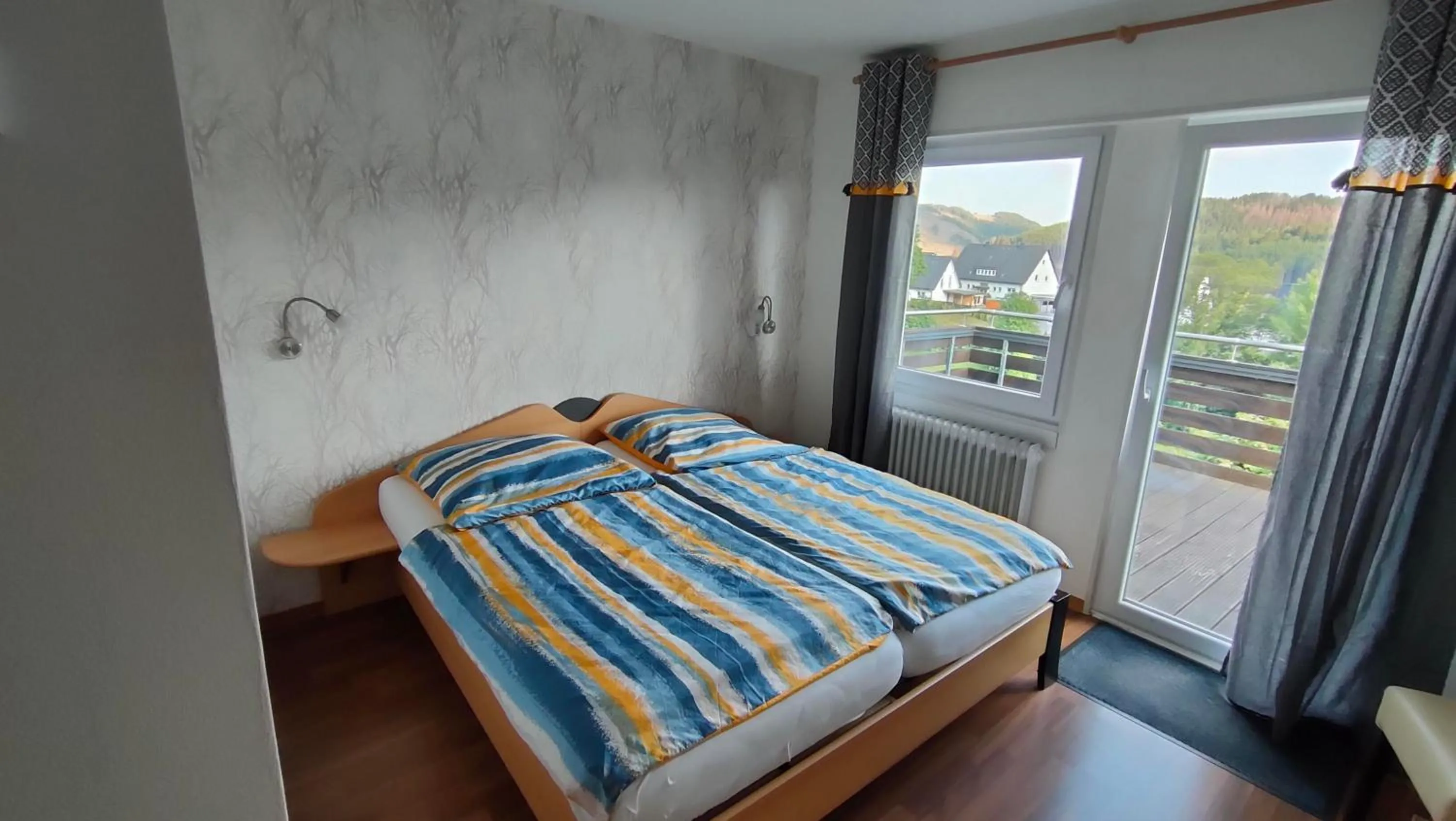 Bedroom in Pension Sauerland