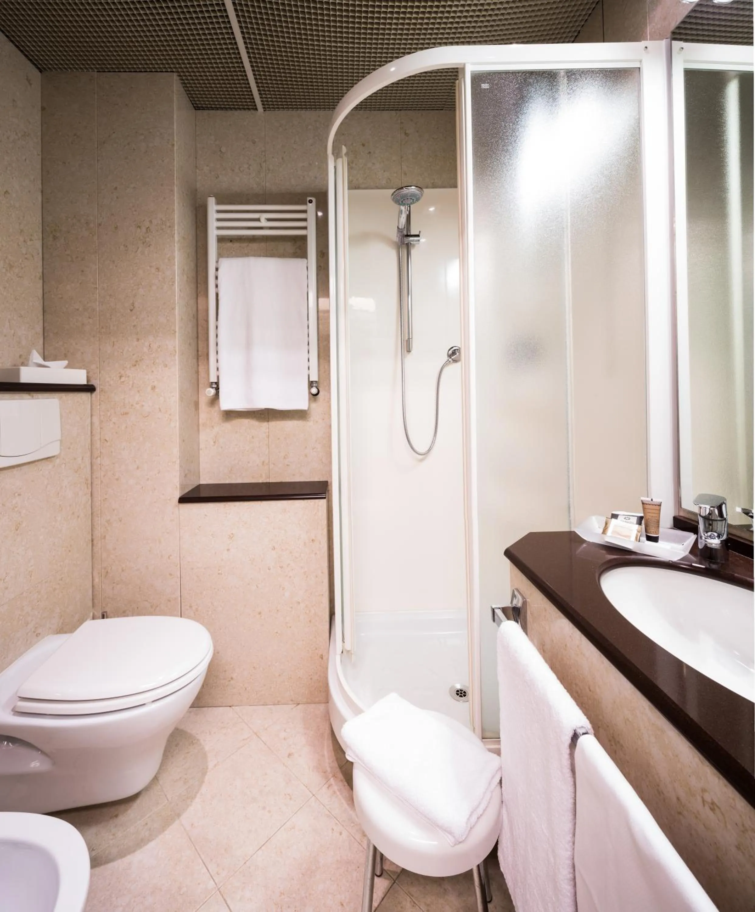 Bathroom in c-hotels Concorde