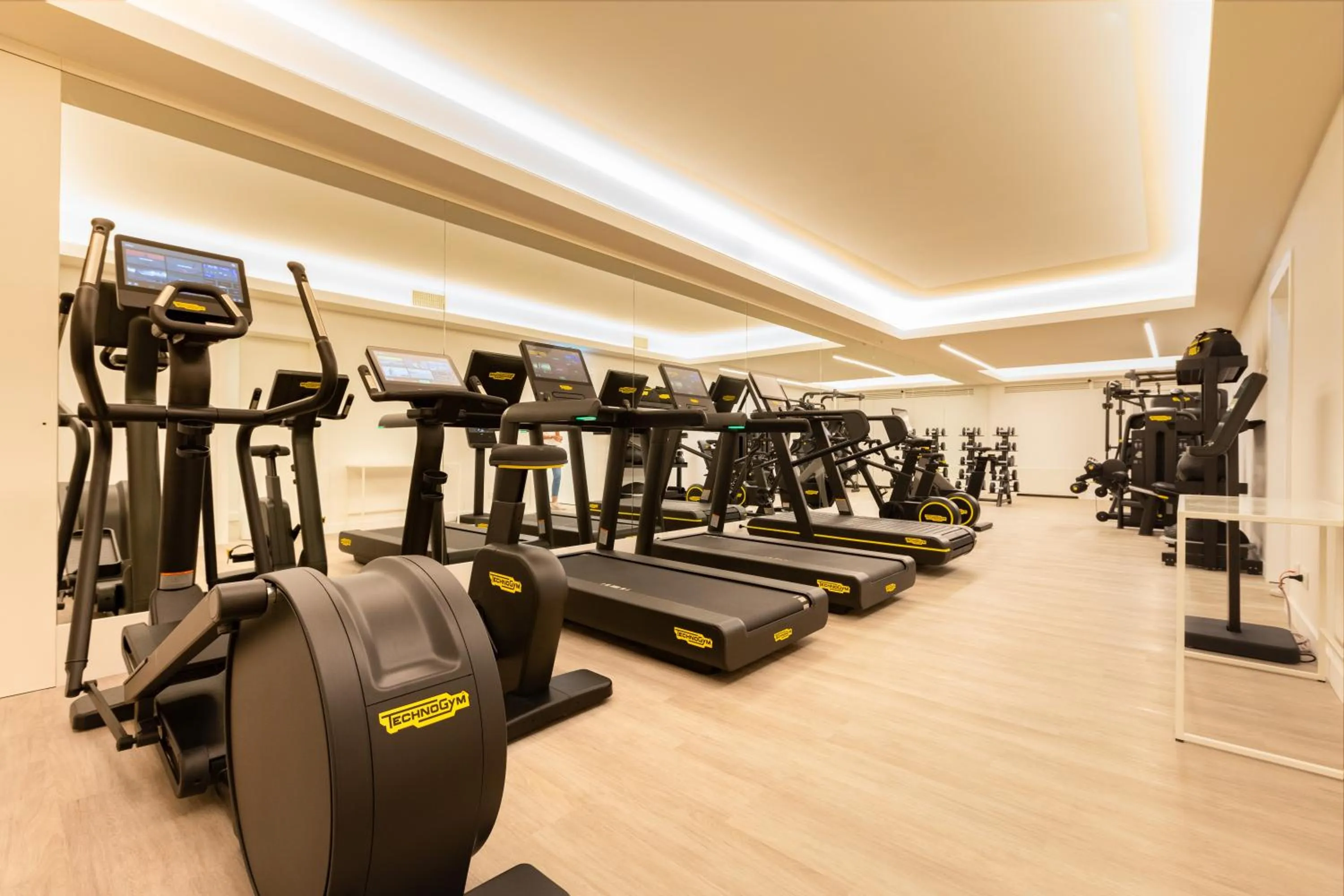 Fitness centre/facilities in Hotel Morfeo