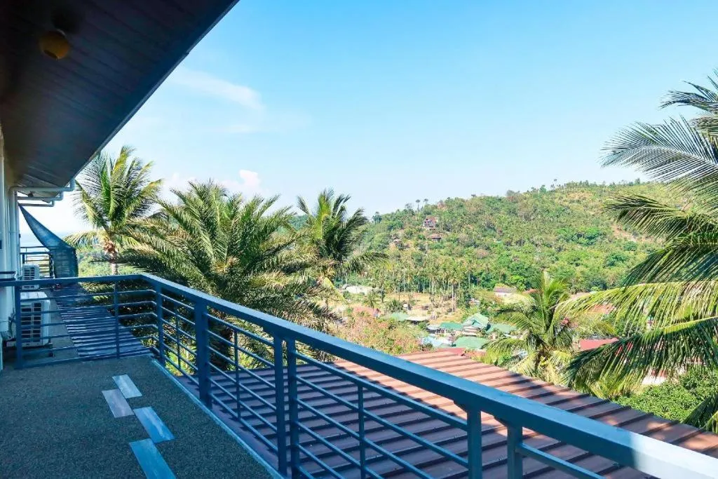 Quiet street view in AV Suites