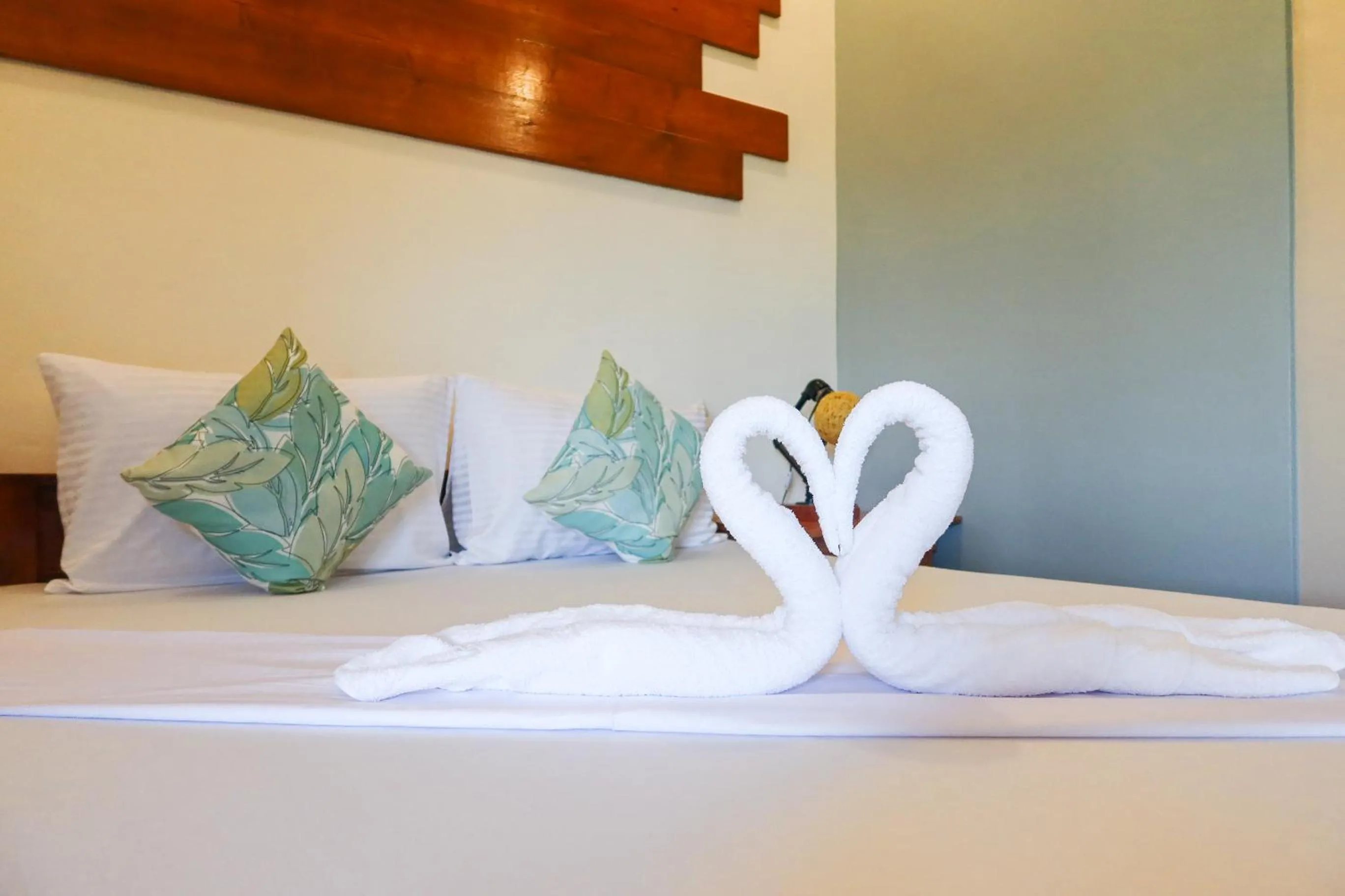 Decorative detail, Bed in AV Suites