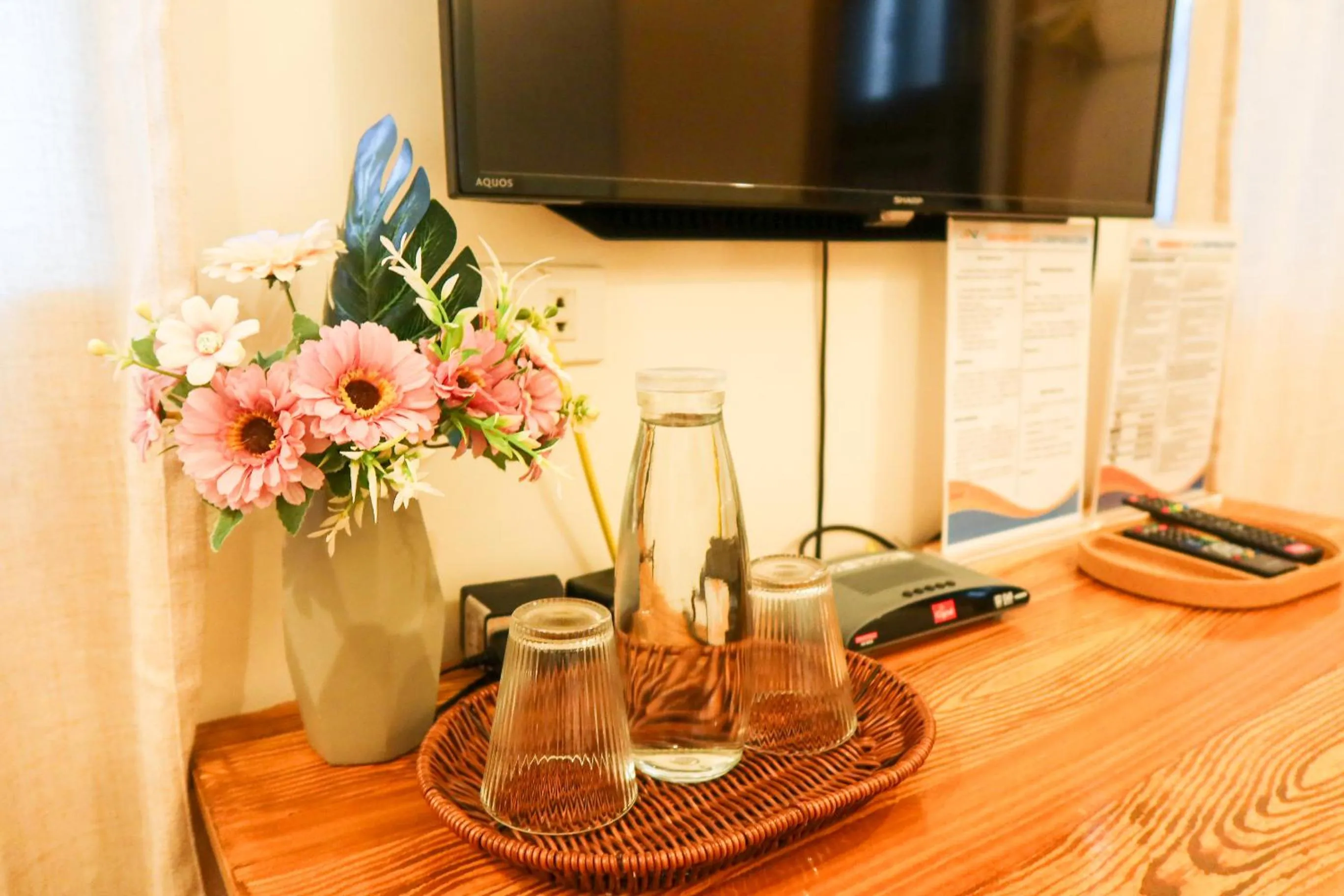 Decorative detail in AV Suites