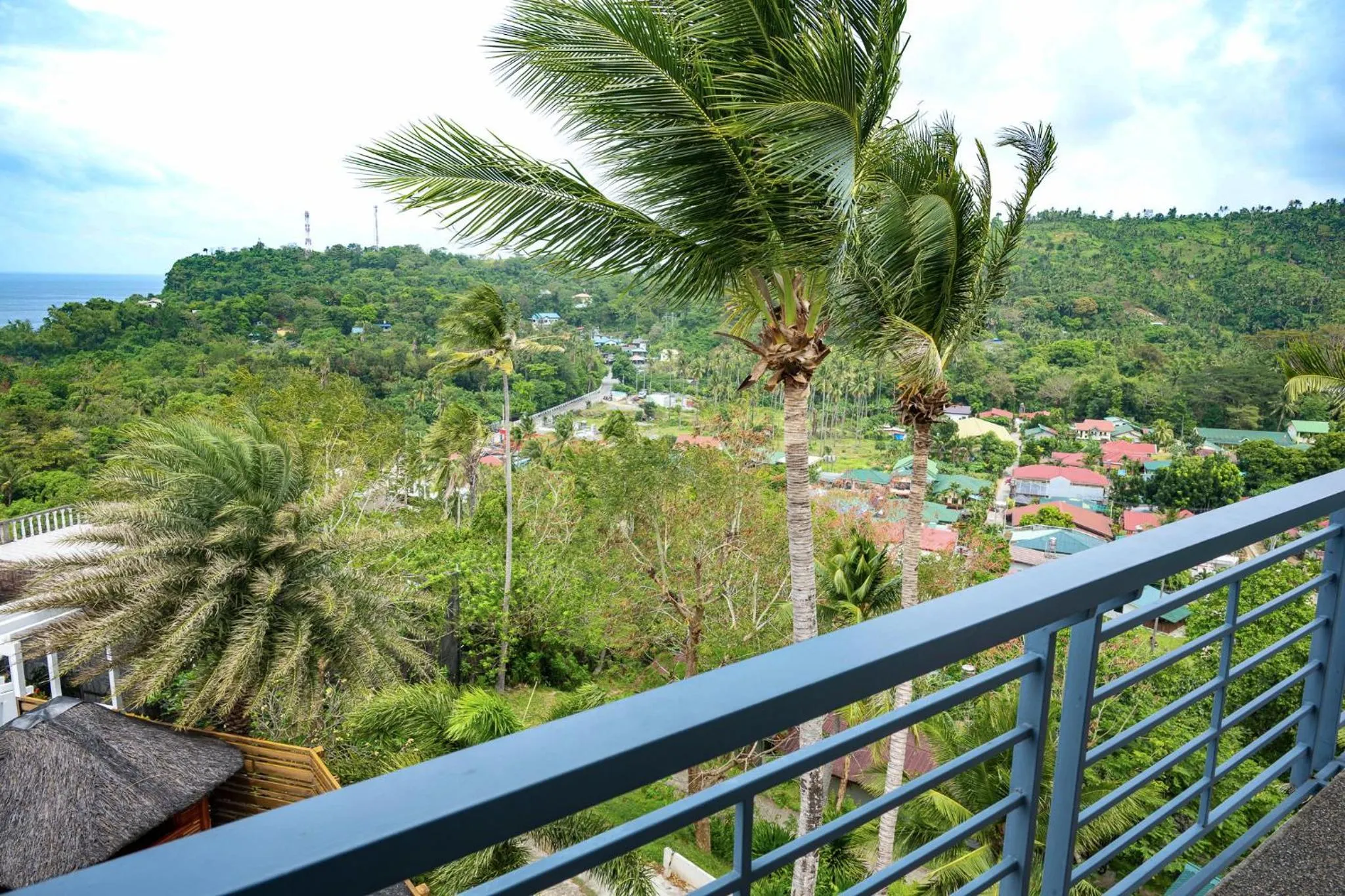 Quiet street view in AV Suites