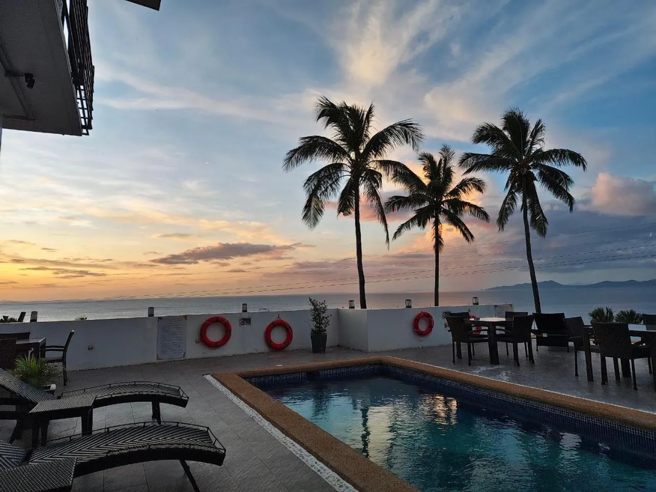 Swimming pool in AV Suites