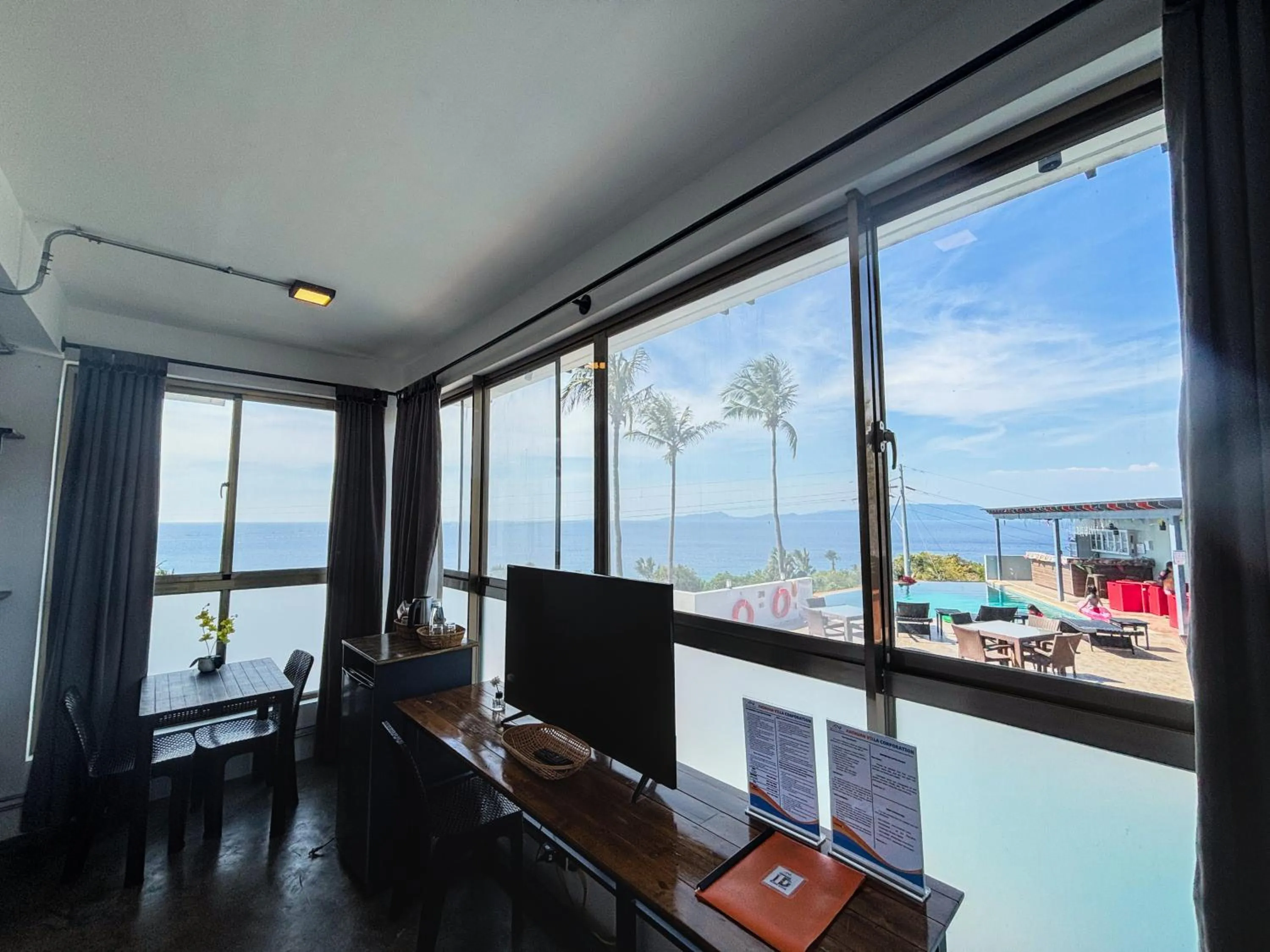 Inner courtyard view in AV Suites