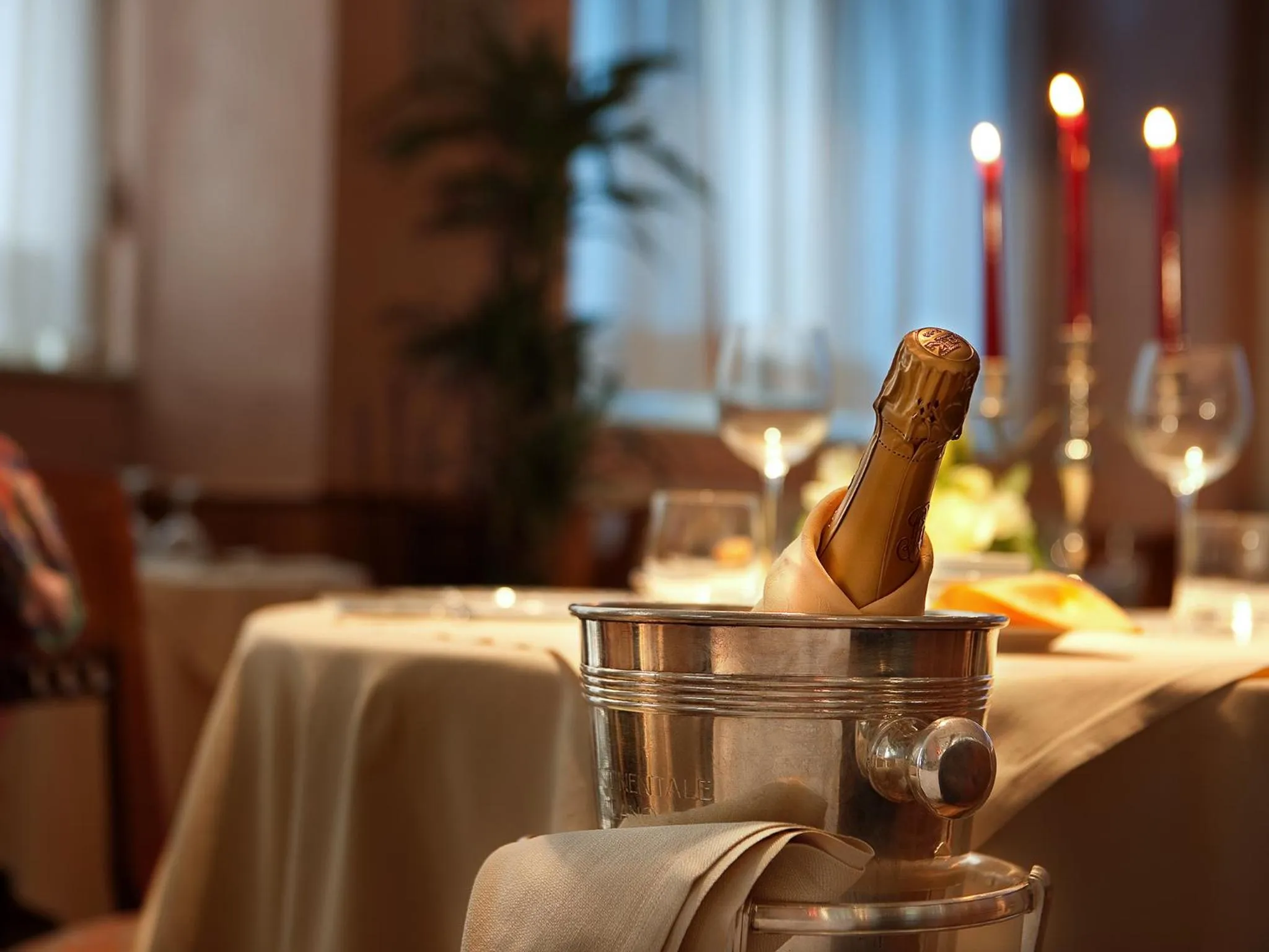 Restaurant/places to eat in Hotel Cavour