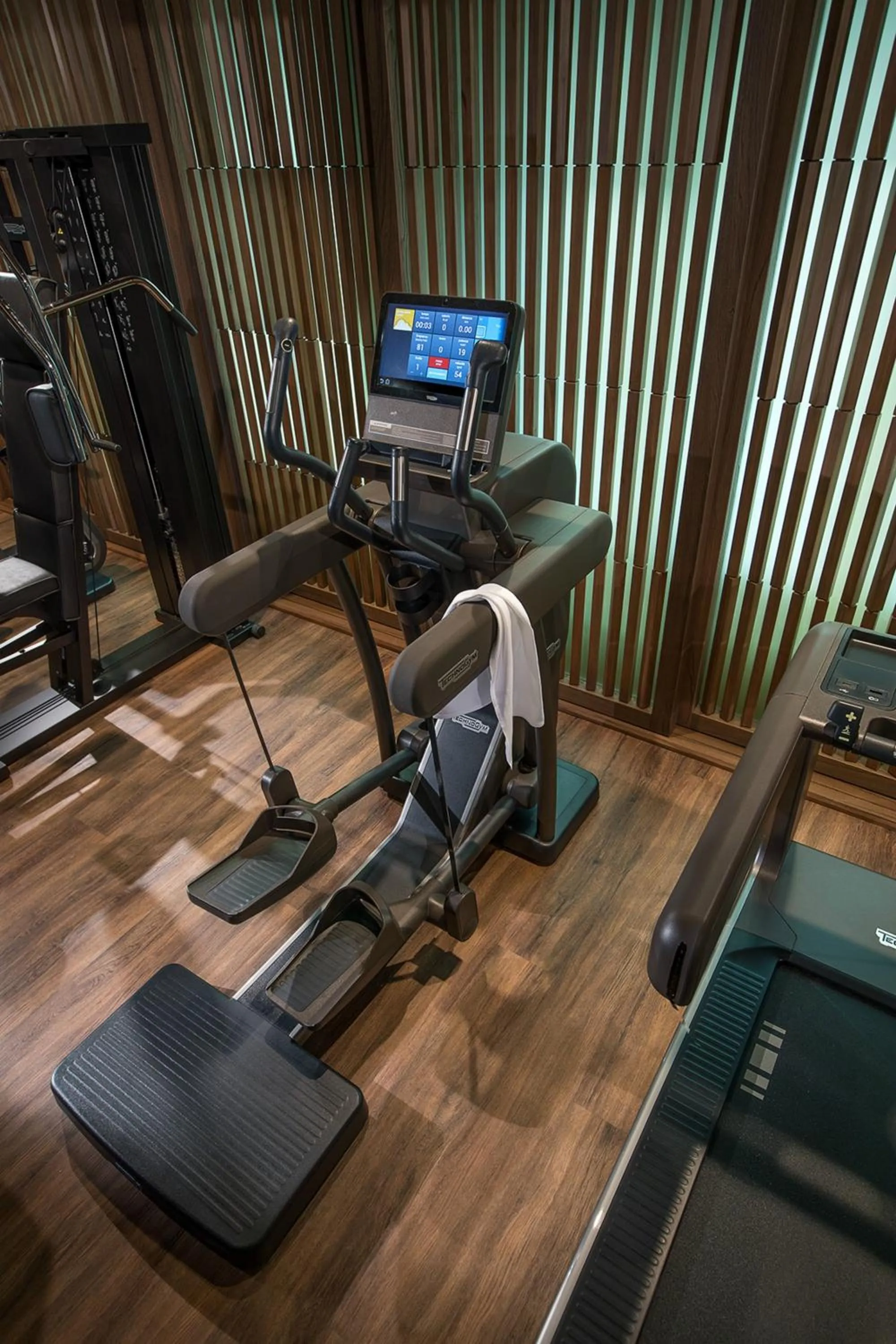 Fitness centre/facilities in Hotel Cavour