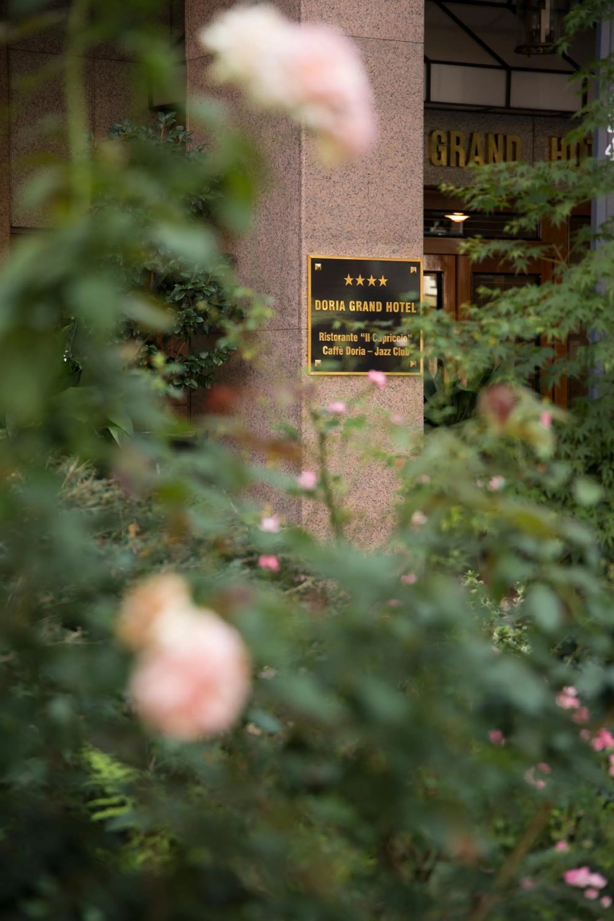 Facade/entrance in Doria Grand Hotel
