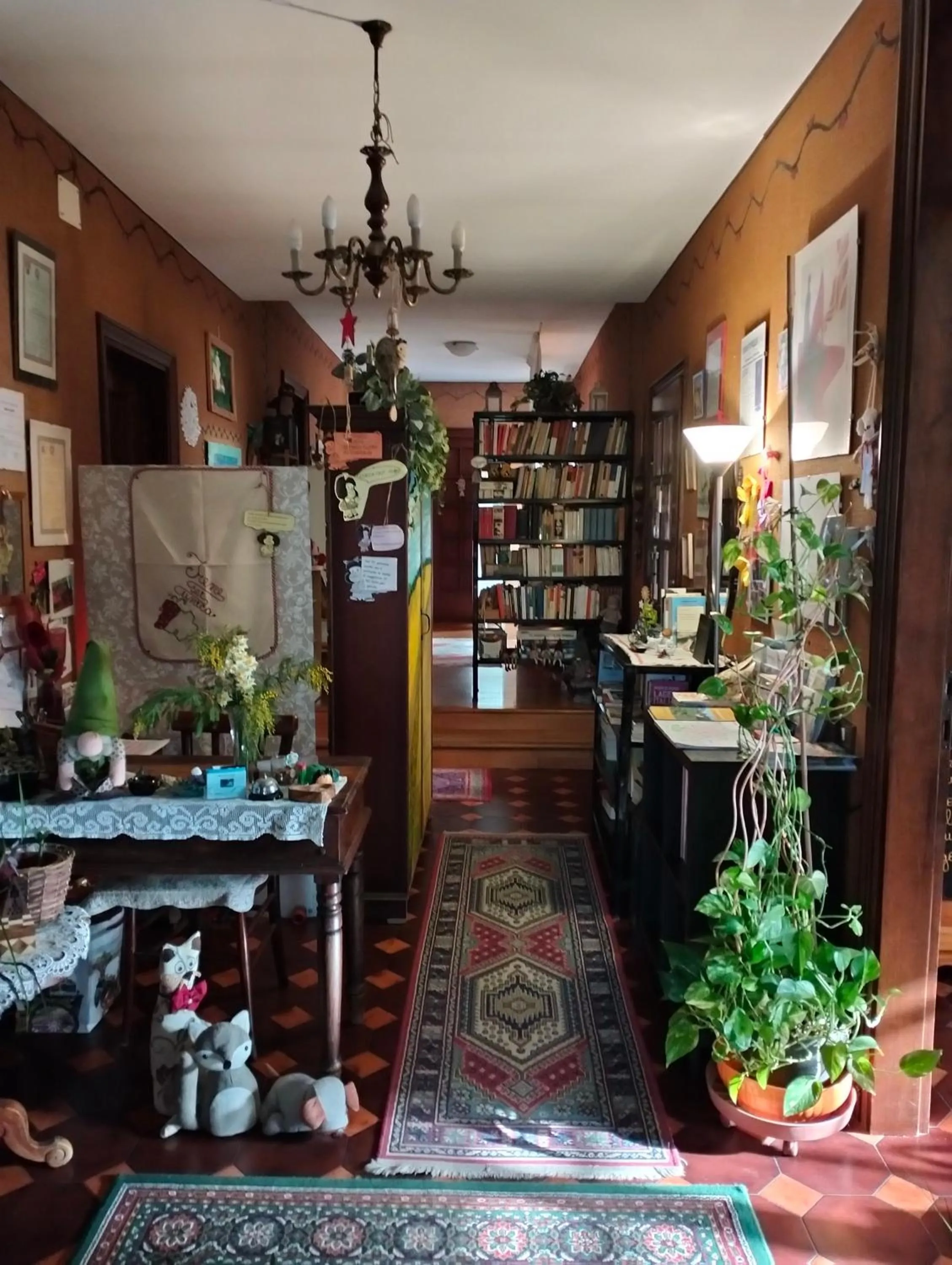 Lobby or reception in Casa Irene
