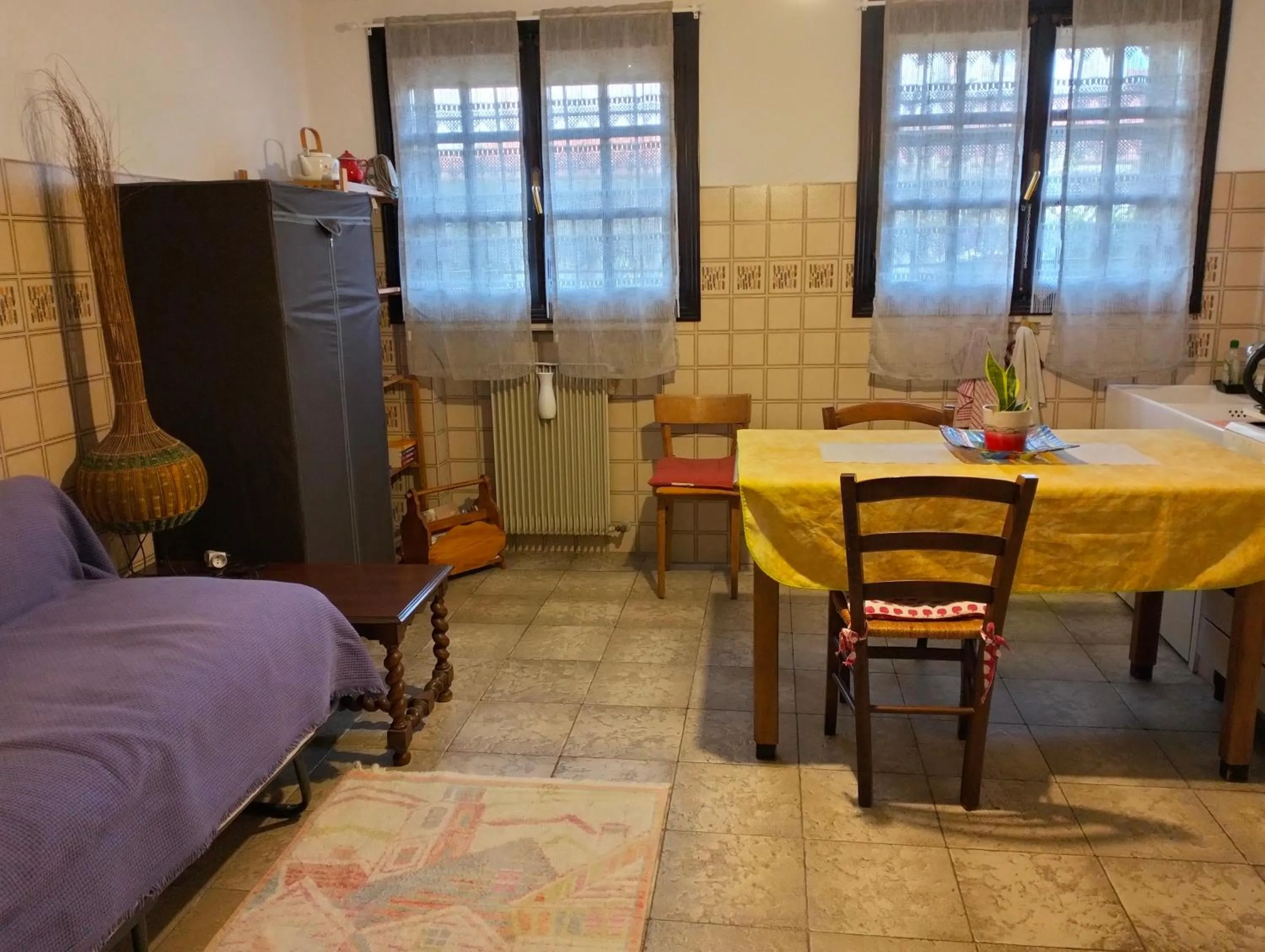 Seating area in Casa Irene