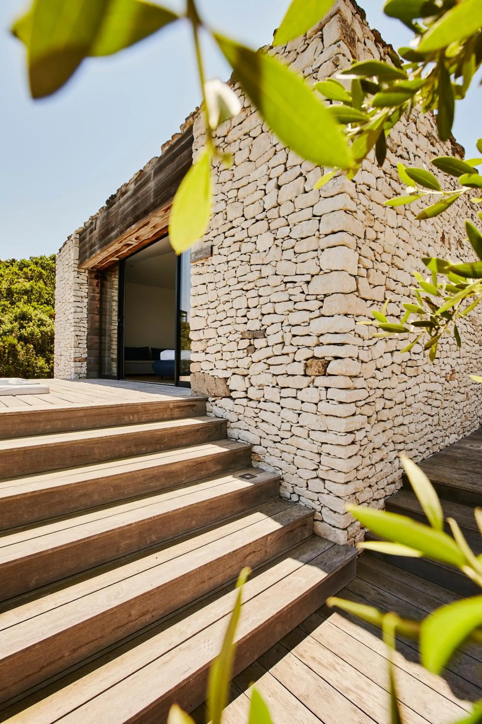 Patio in Hôtel Version Maquis Santa Manza