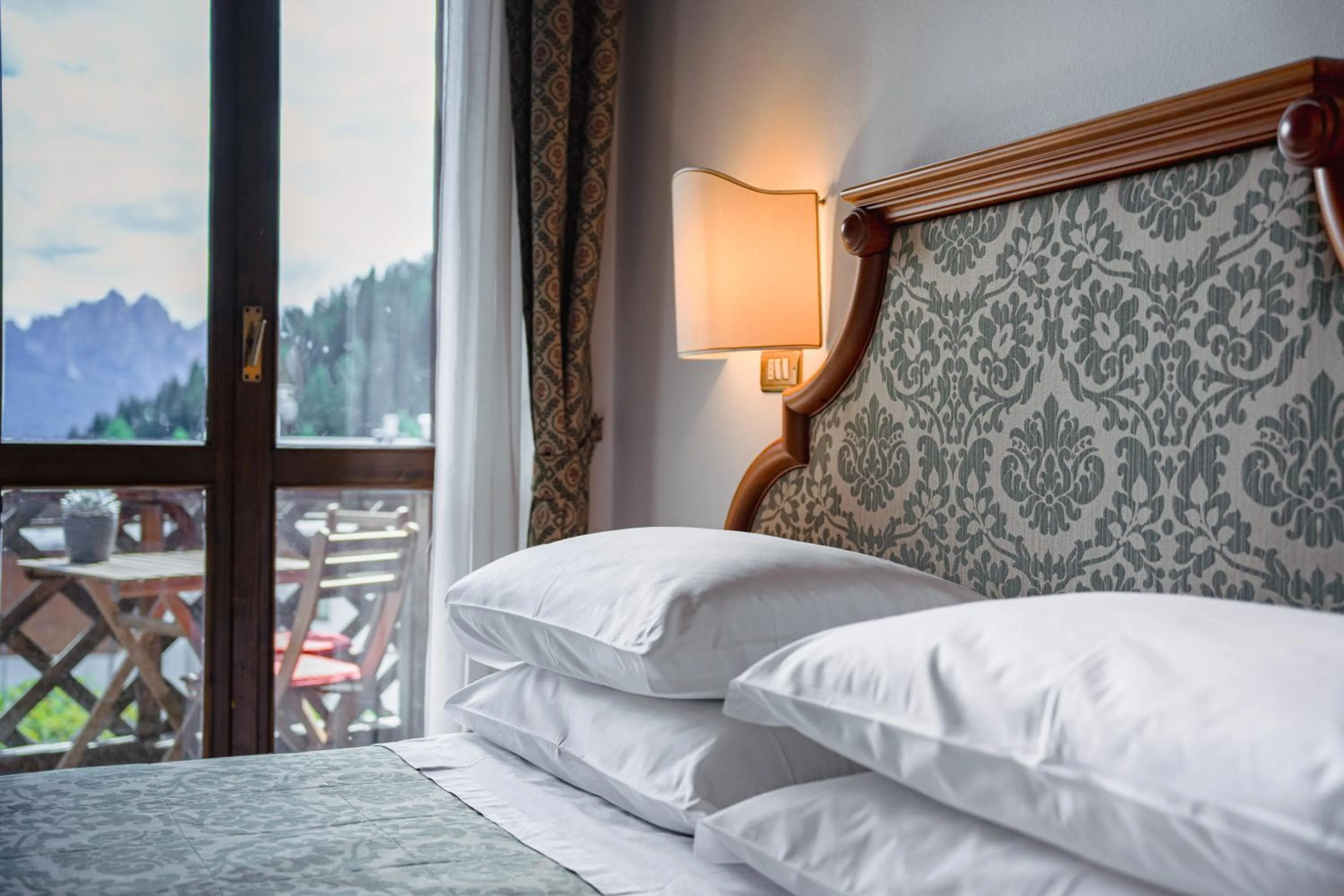 Bed in Hotel Sporting