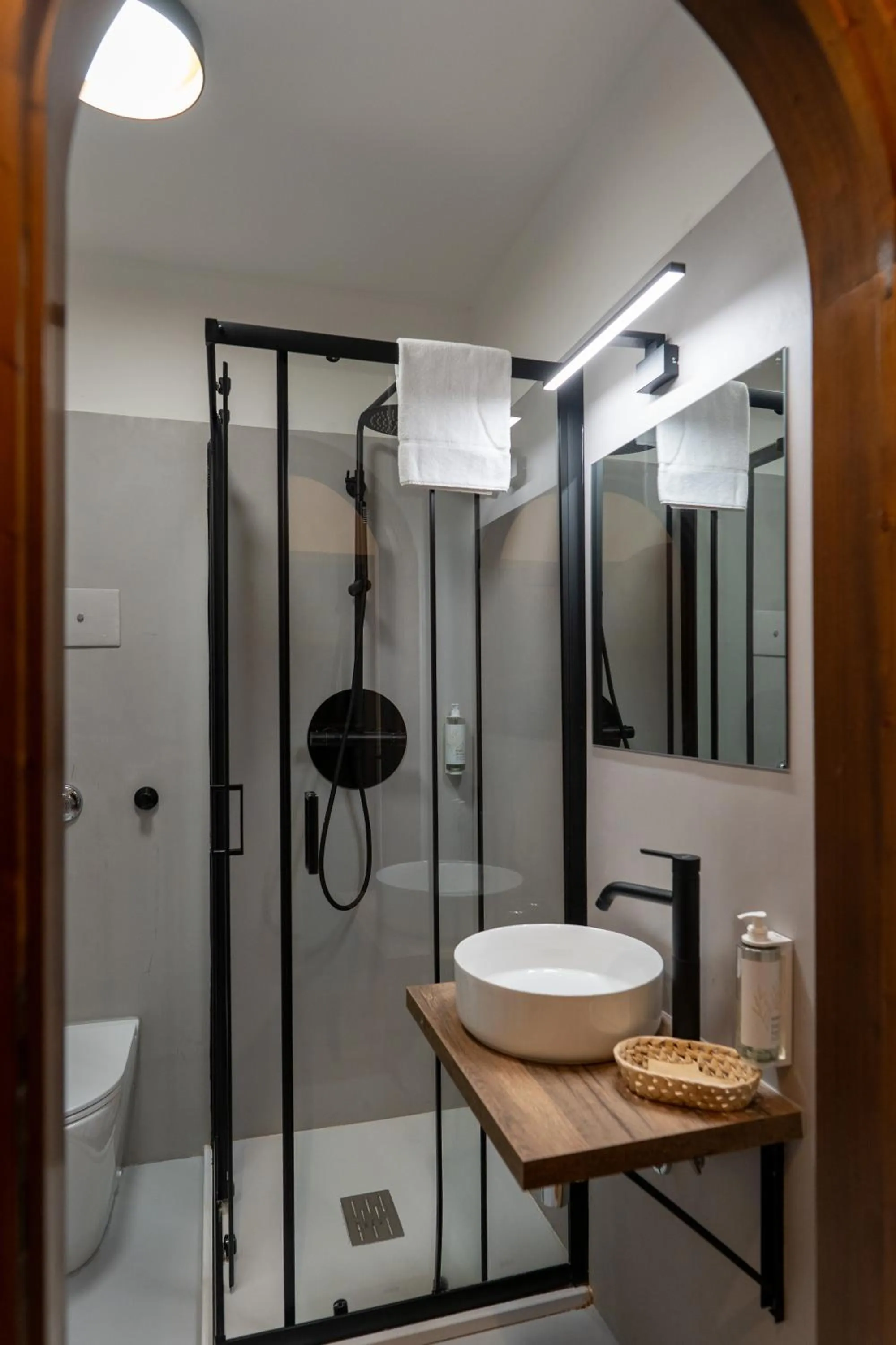 Shower in Hotel Sporting