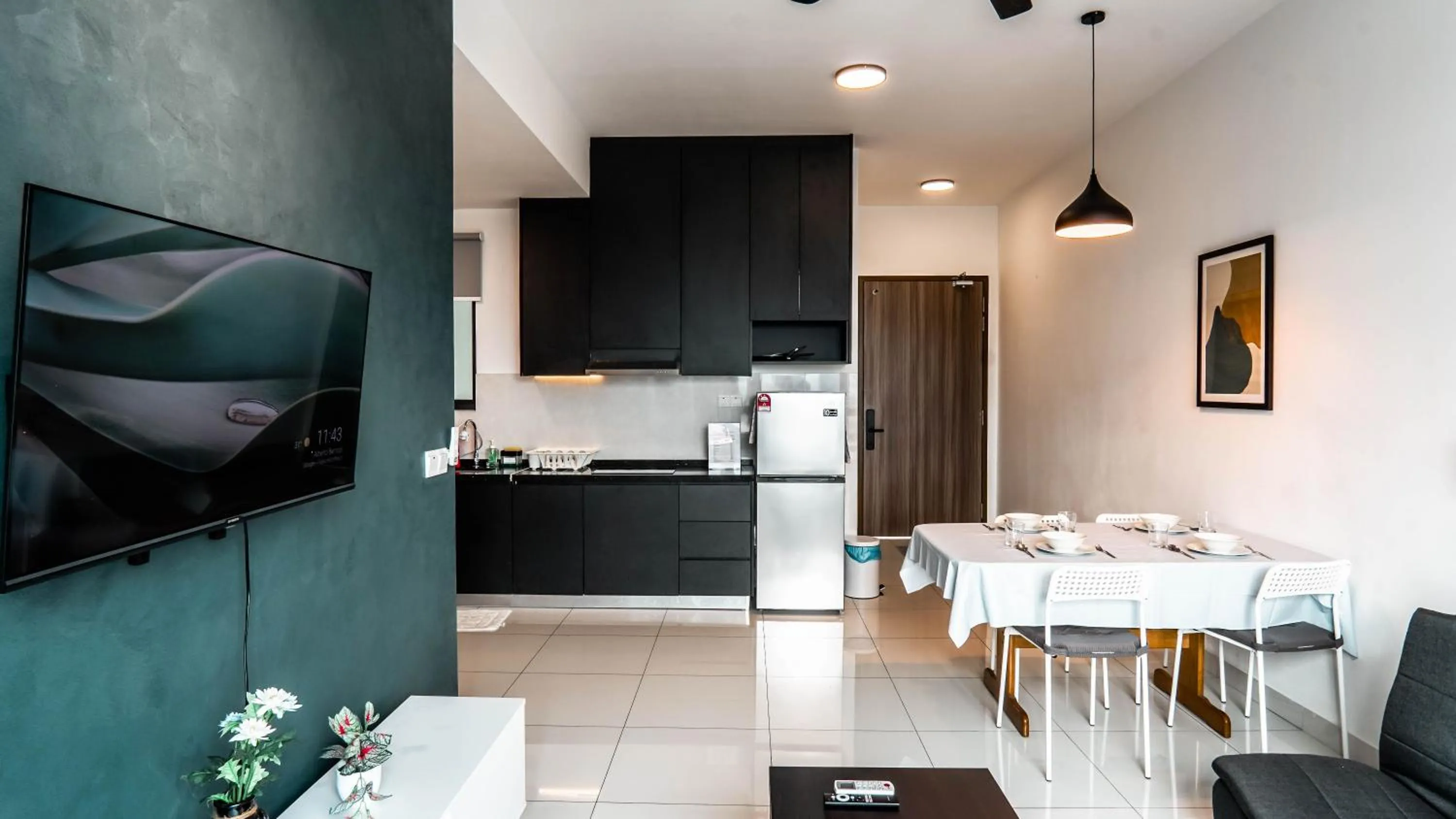 TV and multimedia in Greenfield Residence Bandar Sunway by Airhost