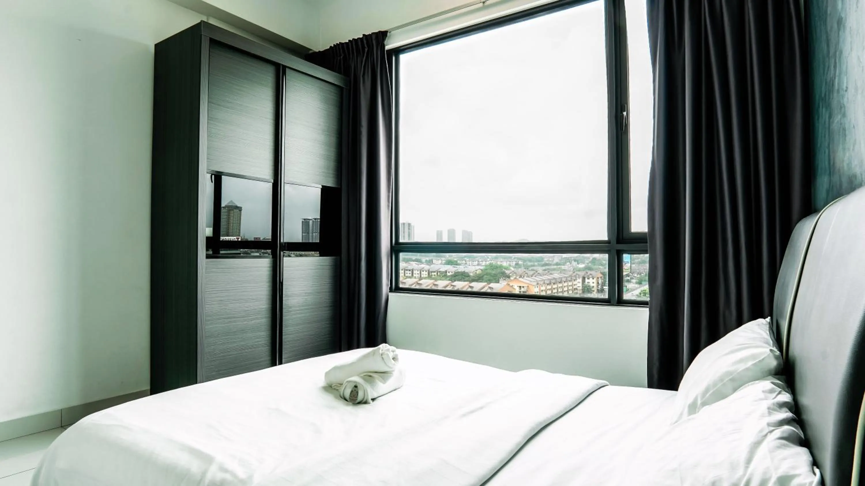 Bed in Greenfield Residence Bandar Sunway by Airhost