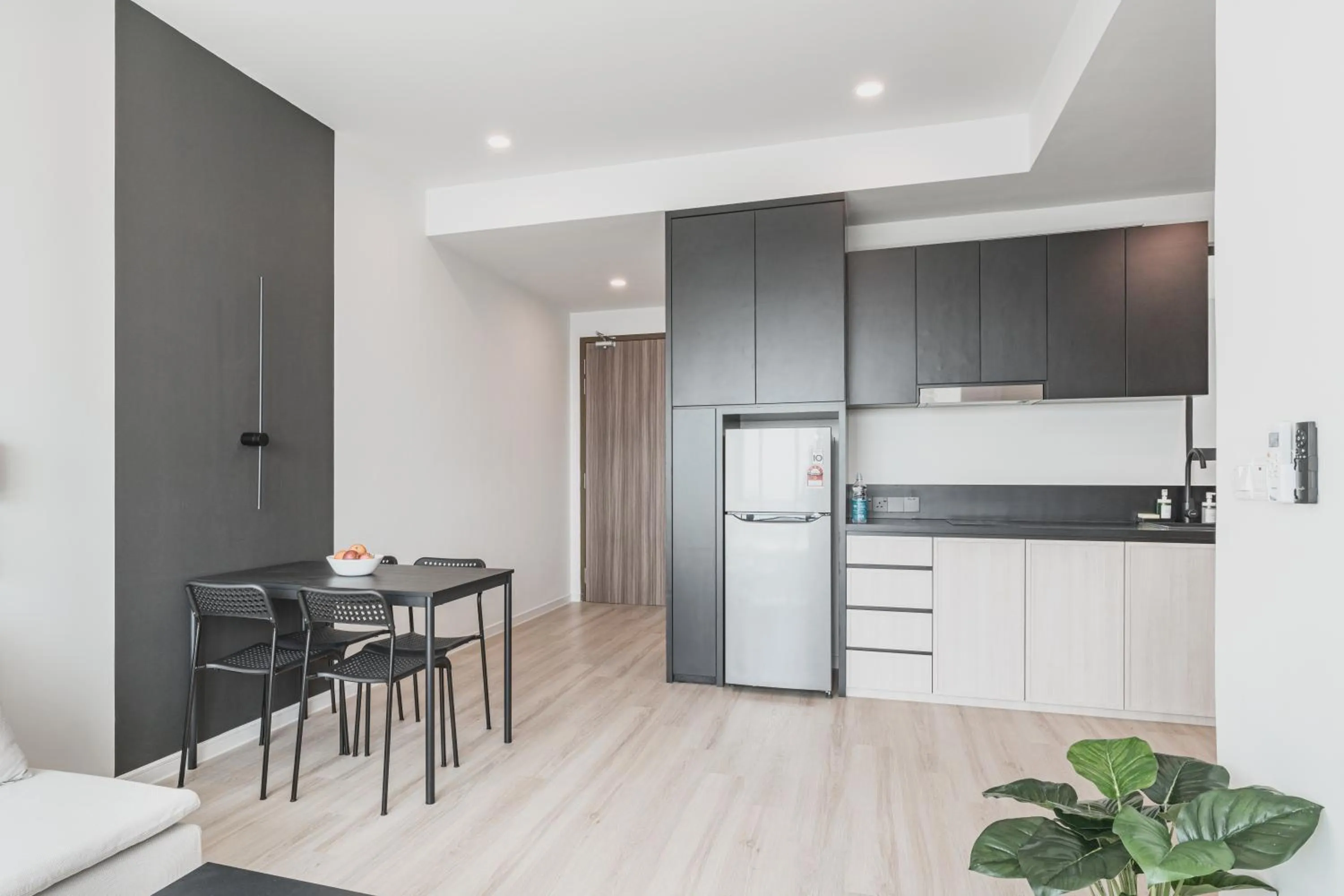 Kitchen or kitchenette in Greenfield Residence Bandar Sunway by Airhost