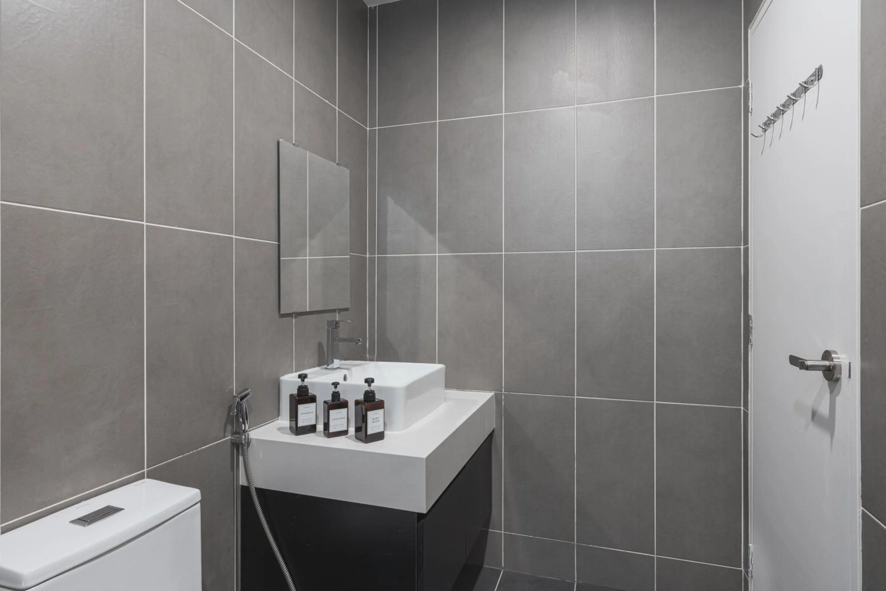 Bathroom in Greenfield Residence Bandar Sunway by Airhost
