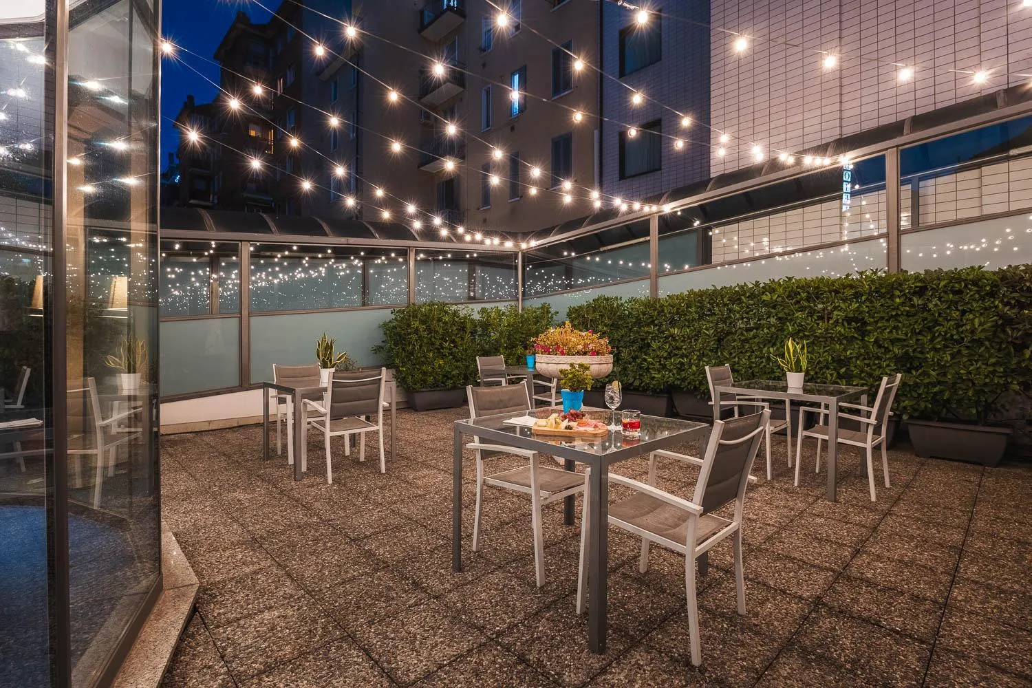 Garden in iH Hotels Milano St. John