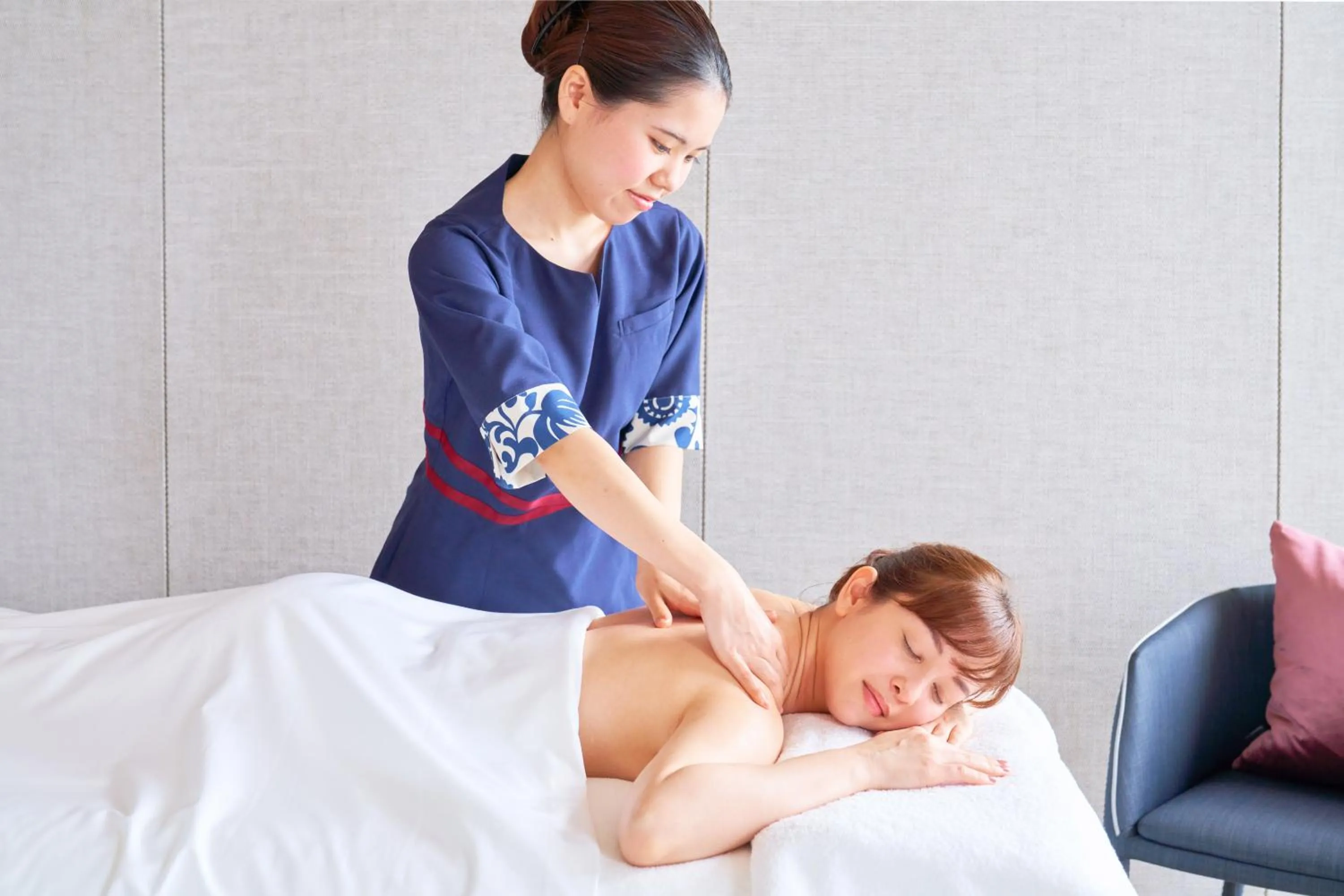 Spa and wellness centre/facilities in Okinawa Prince Hotel Ocean View Ginowan