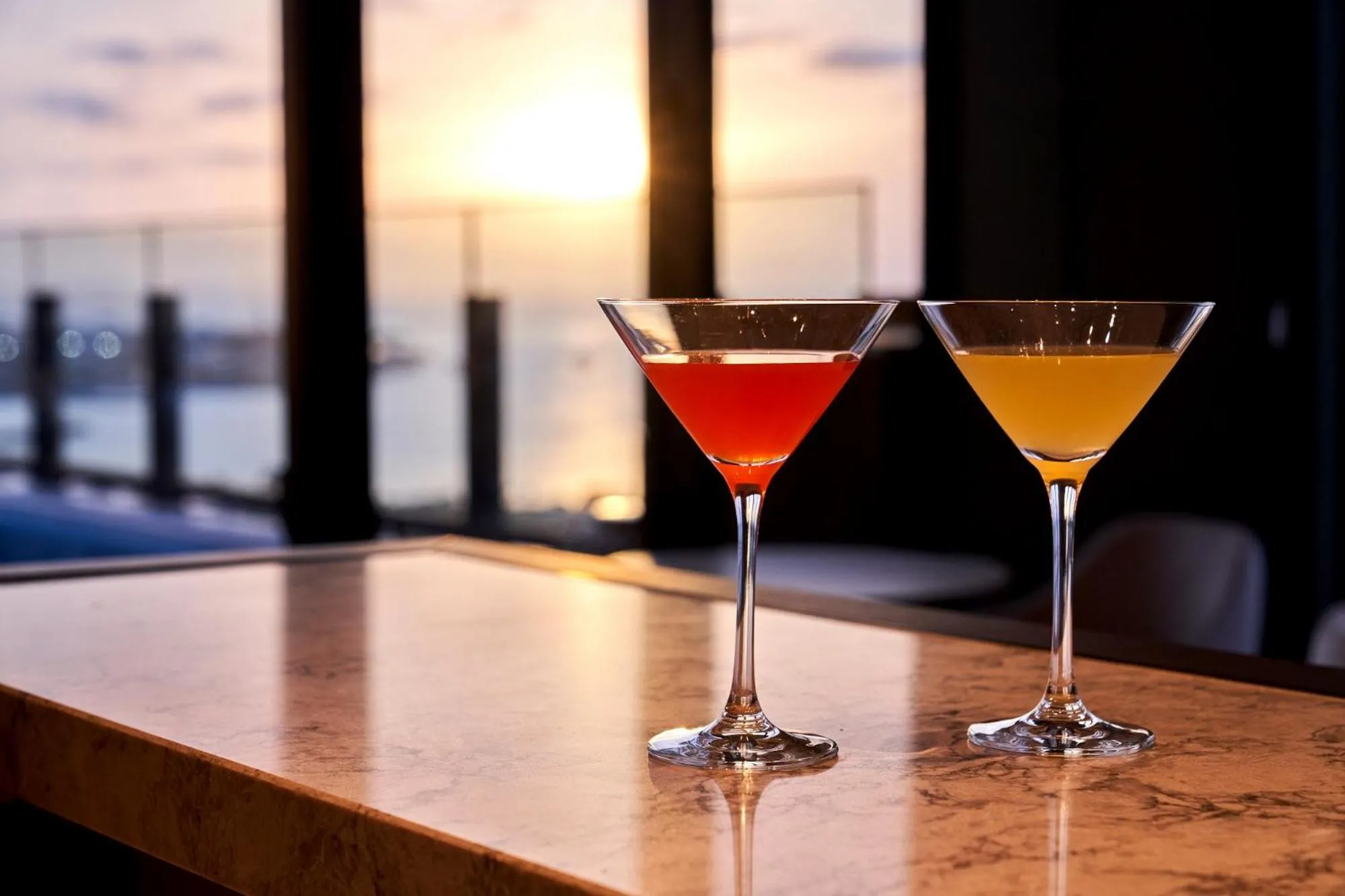 Drinks in Okinawa Prince Hotel Ocean View Ginowan