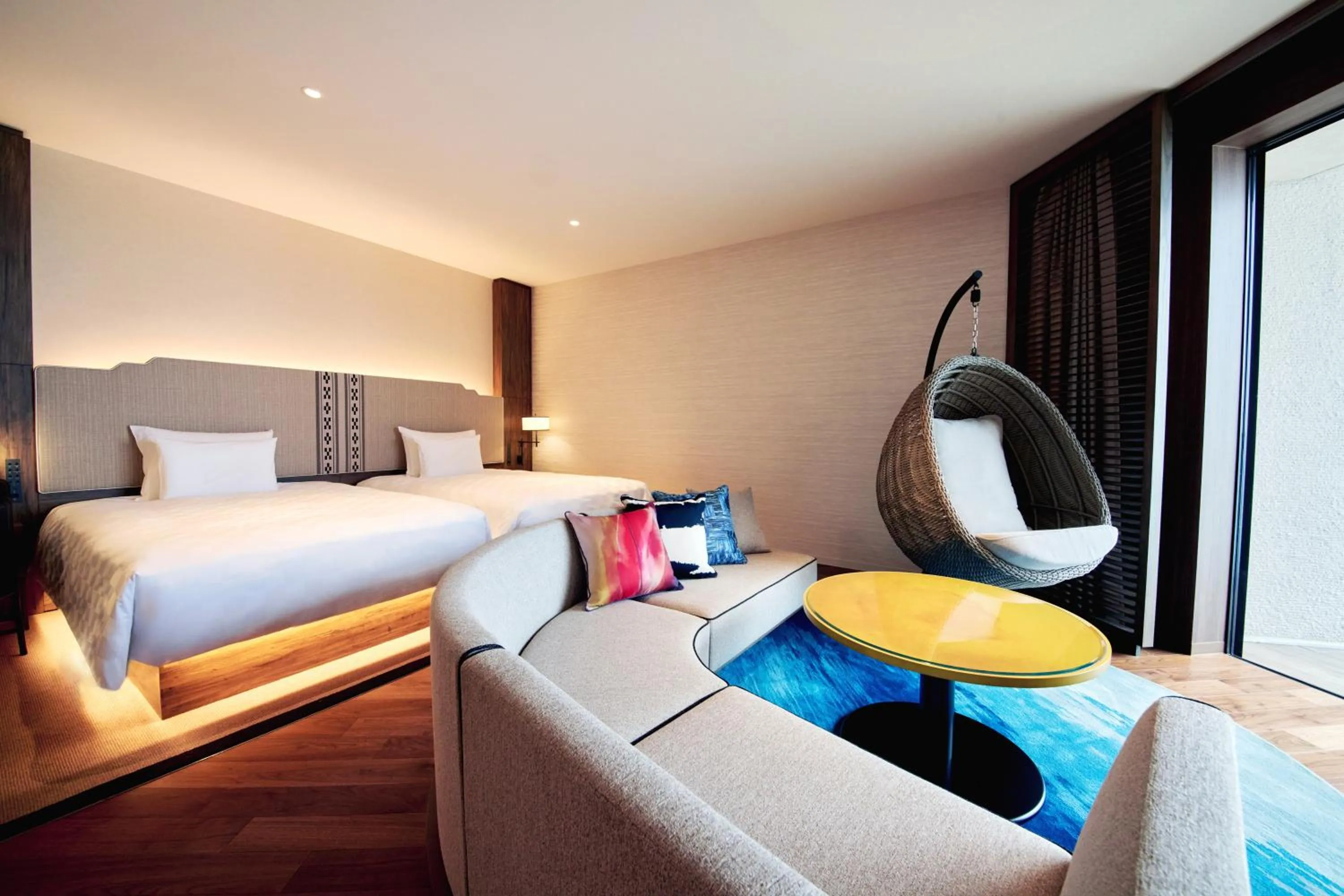 Photo of the whole room, Bed in Okinawa Prince Hotel Ocean View Ginowan