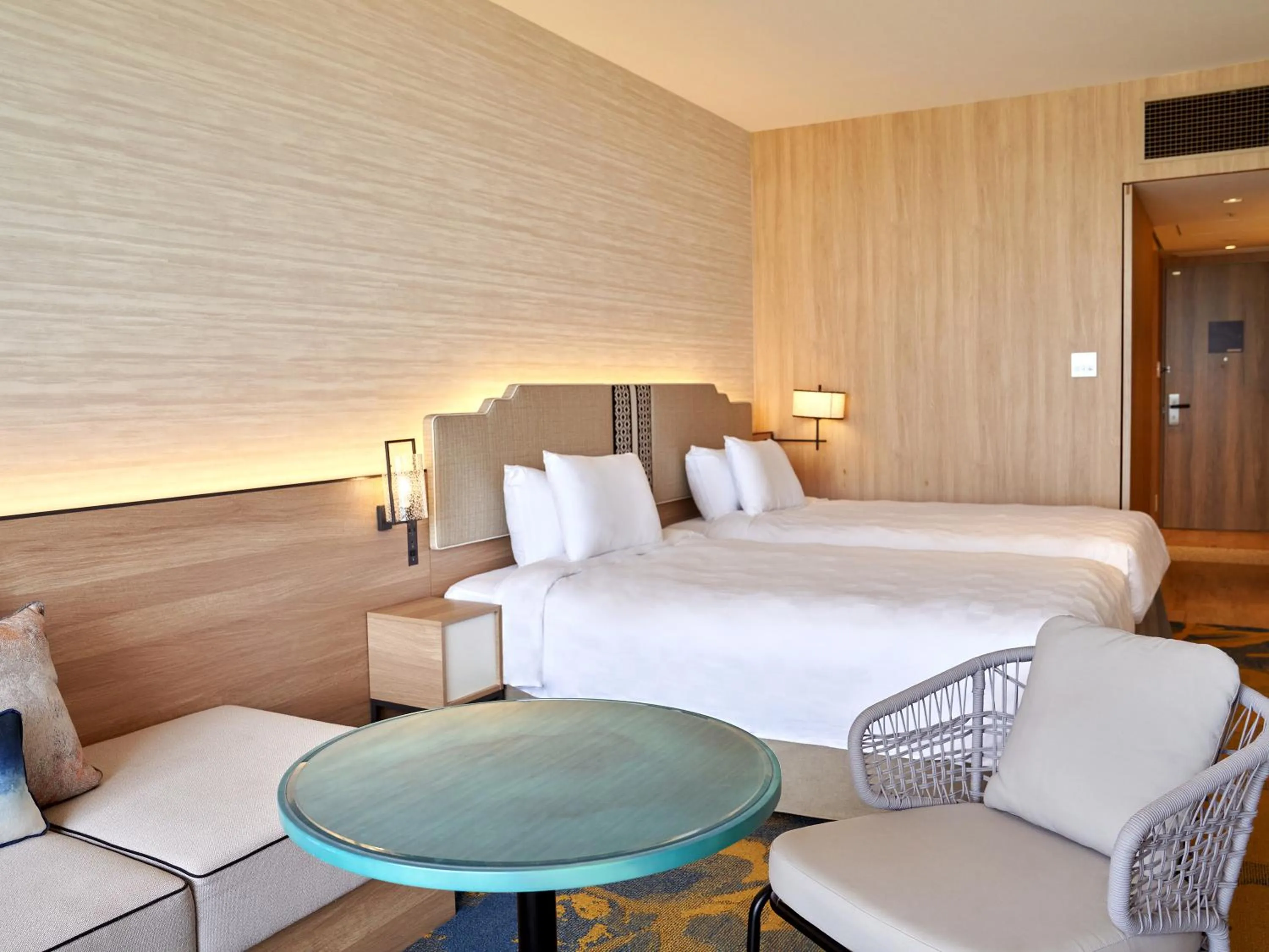 Photo of the whole room, Bed in Okinawa Prince Hotel Ocean View Ginowan