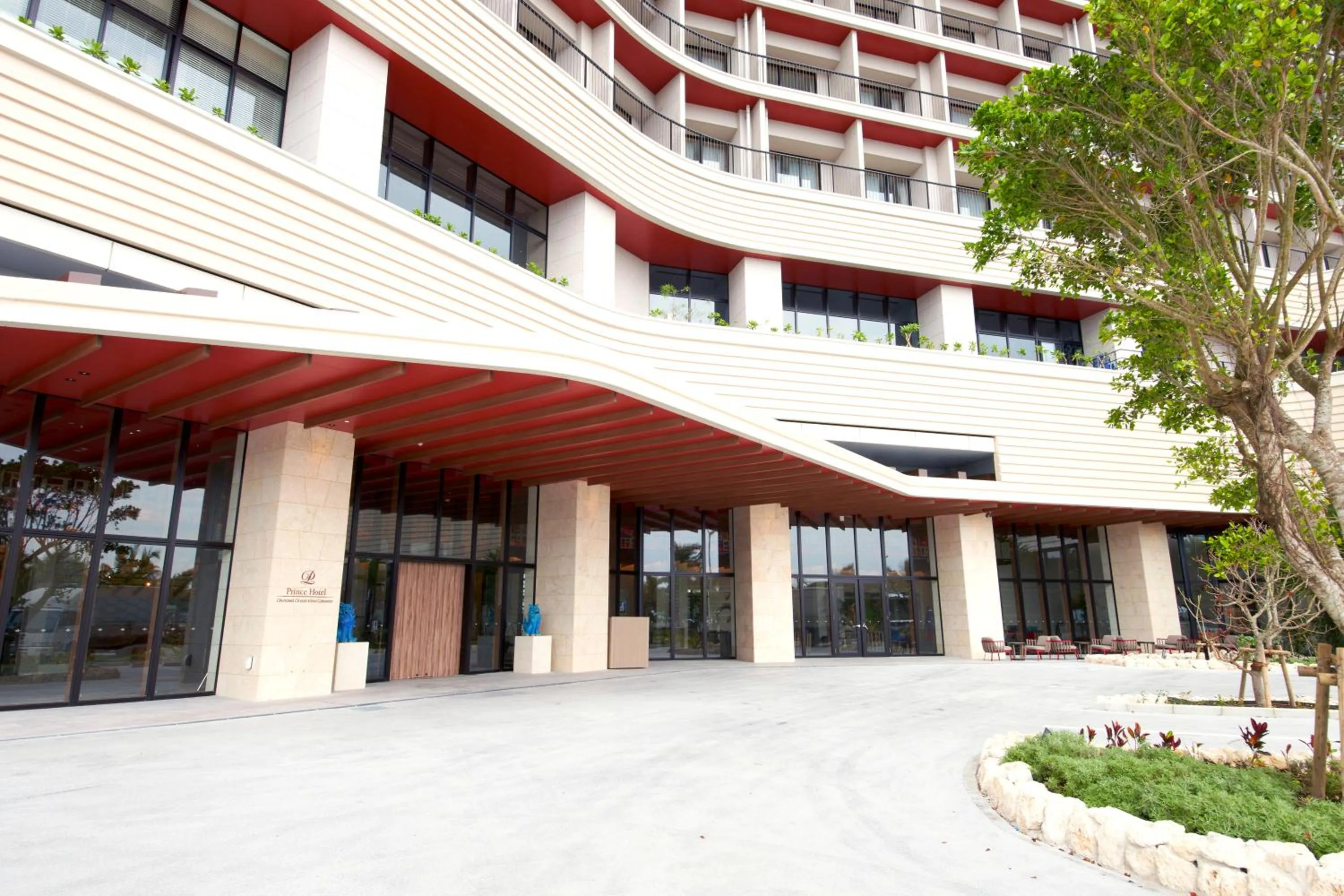 Property building in Okinawa Prince Hotel Ocean View Ginowan
