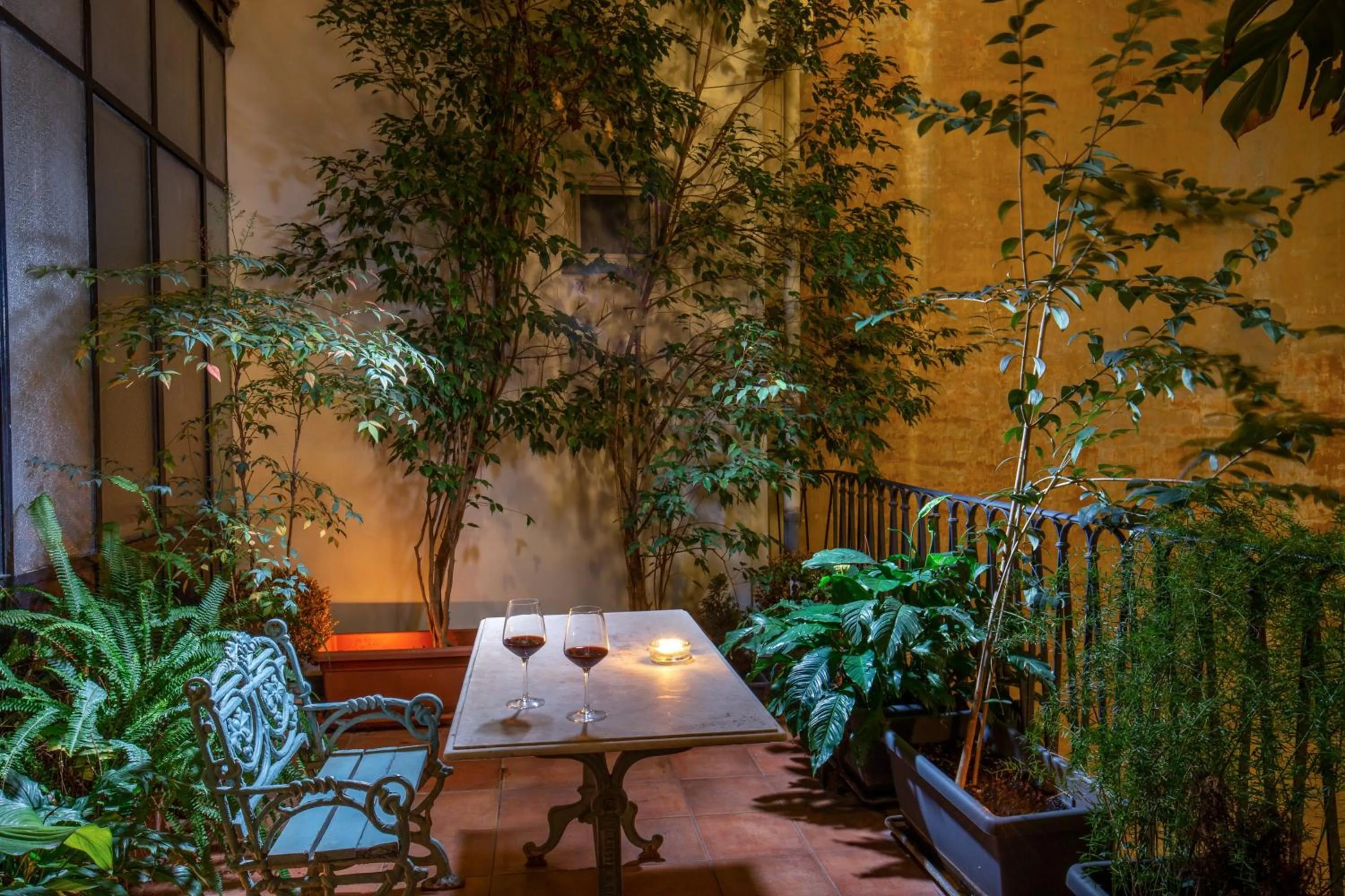 Balcony/Terrace in Hotel Alexandra