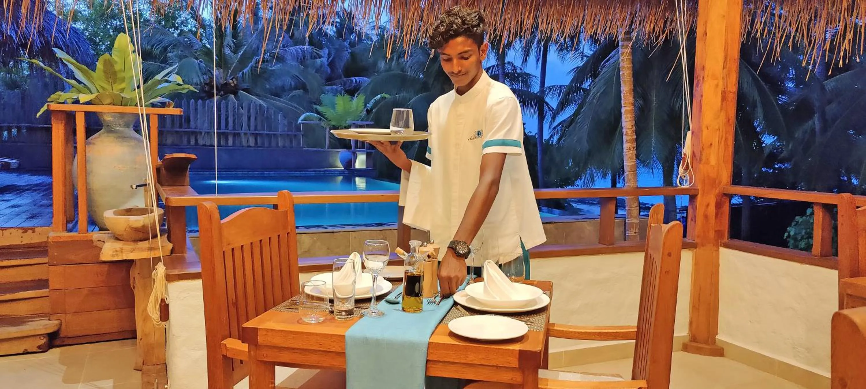 Dining area in Island Luxury Boutique Hotel - Fulhadhoo