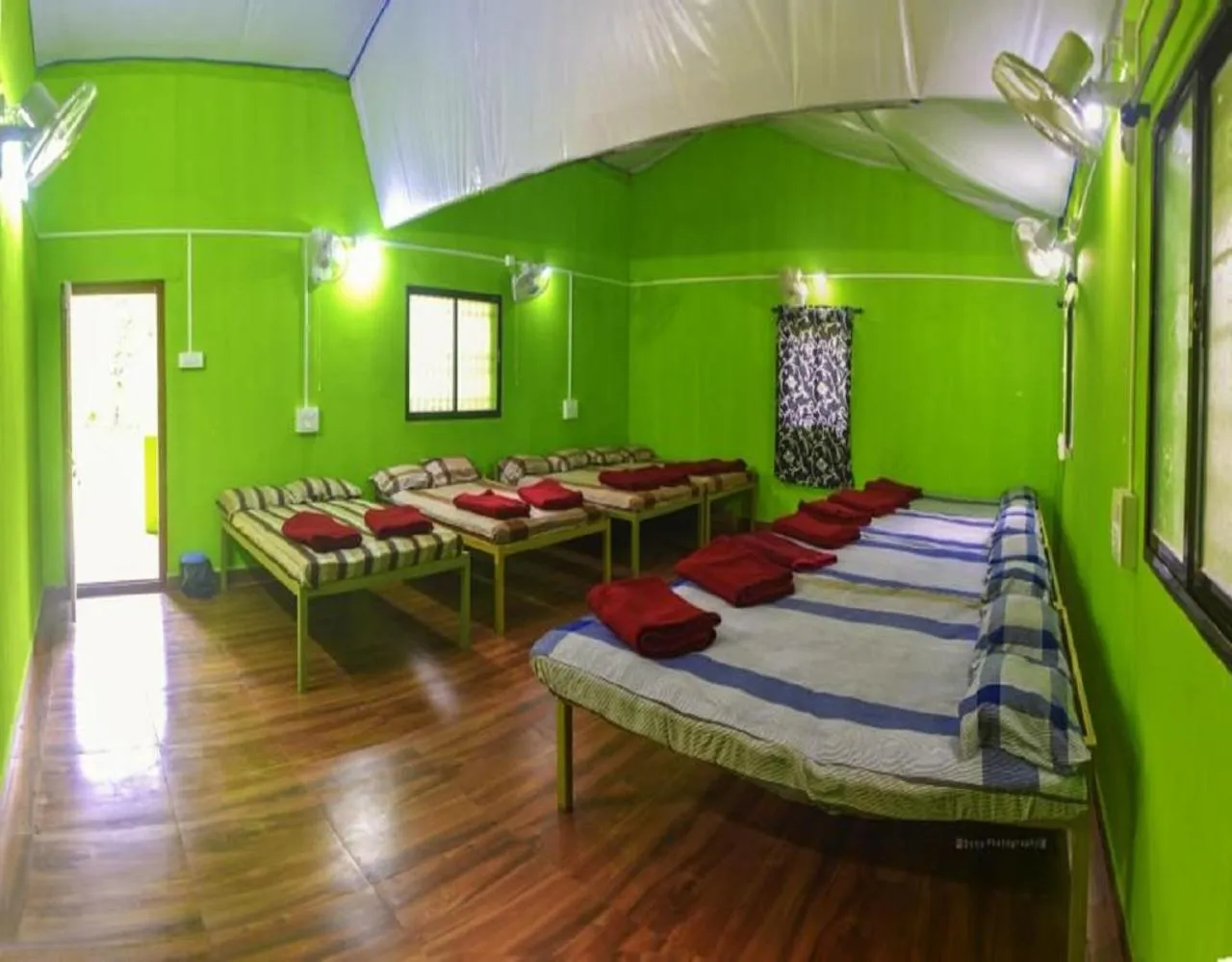 Bedroom in Dandeli Eco VanaVasa by StayApart