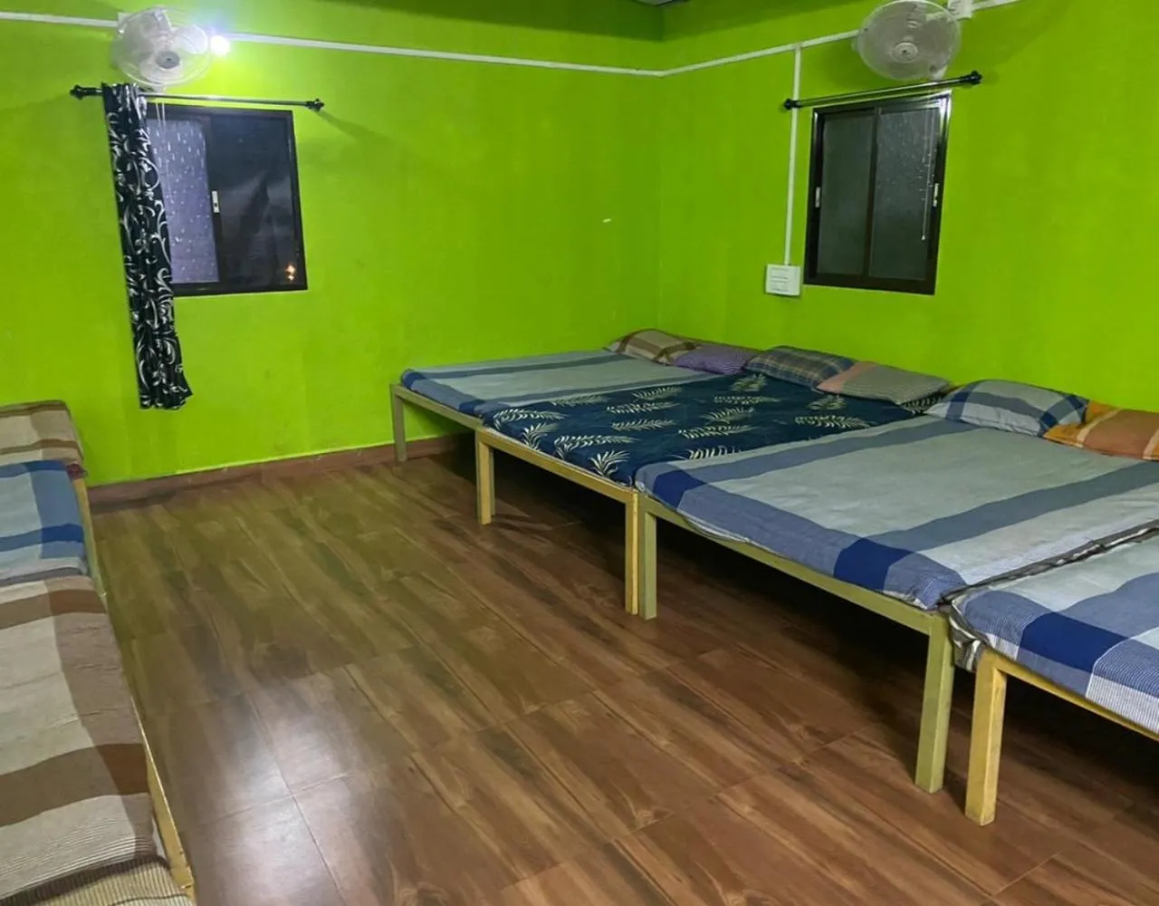Bedroom, Bed in Dandeli Eco VanaVasa by StayApart