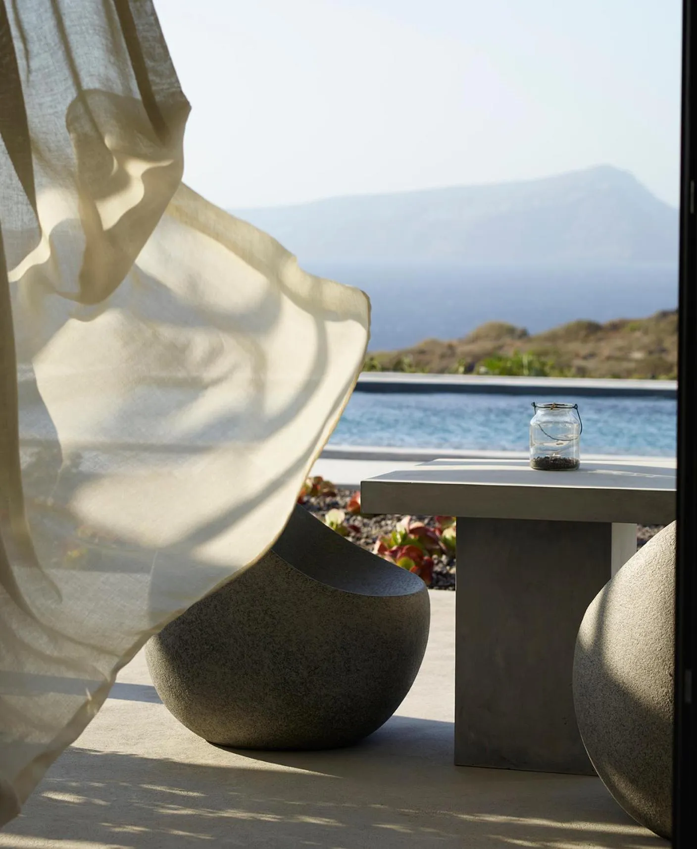 Balcony/Terrace in Absolute Paradise Santorini