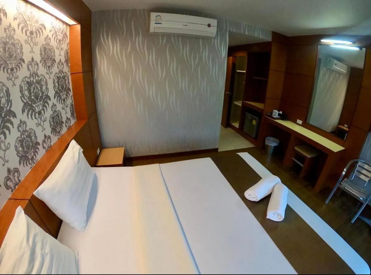 Bed in Andaman Resort