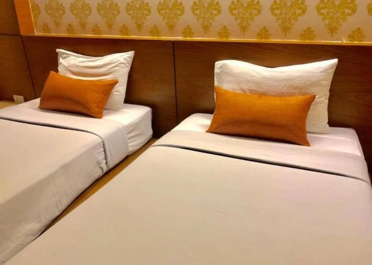 Bed in Andaman Resort