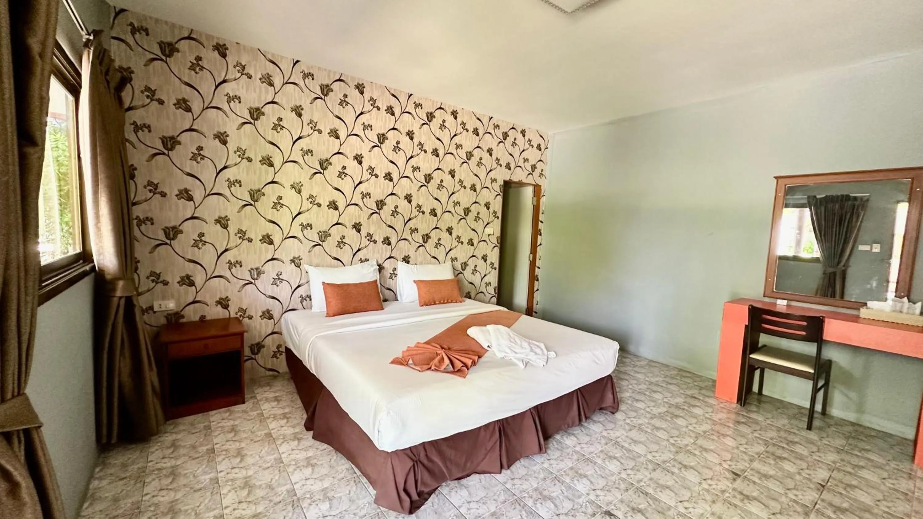 Bed in Andaman Resort