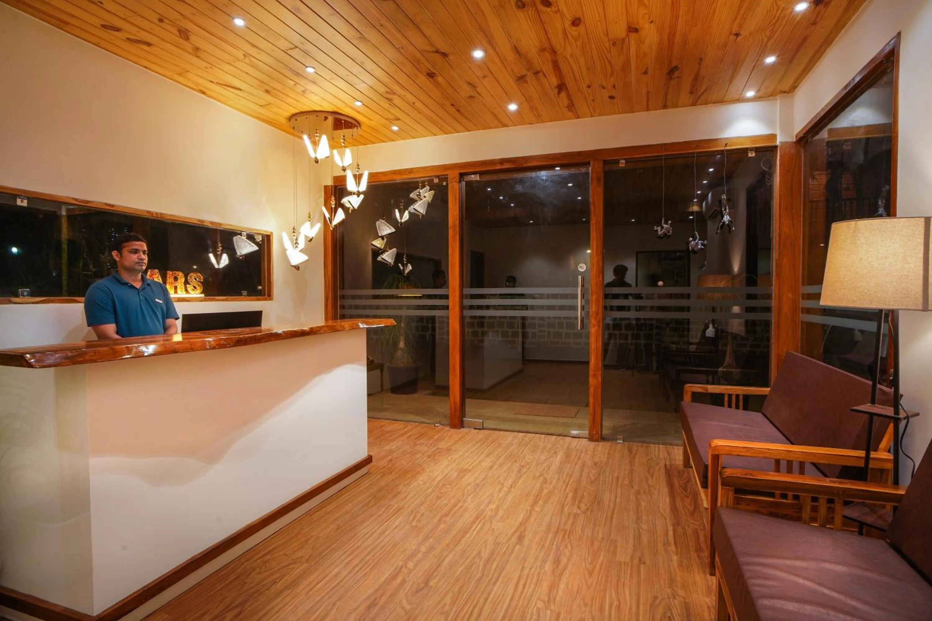 Lobby or reception in TreeHouse MARS Beach Cottages