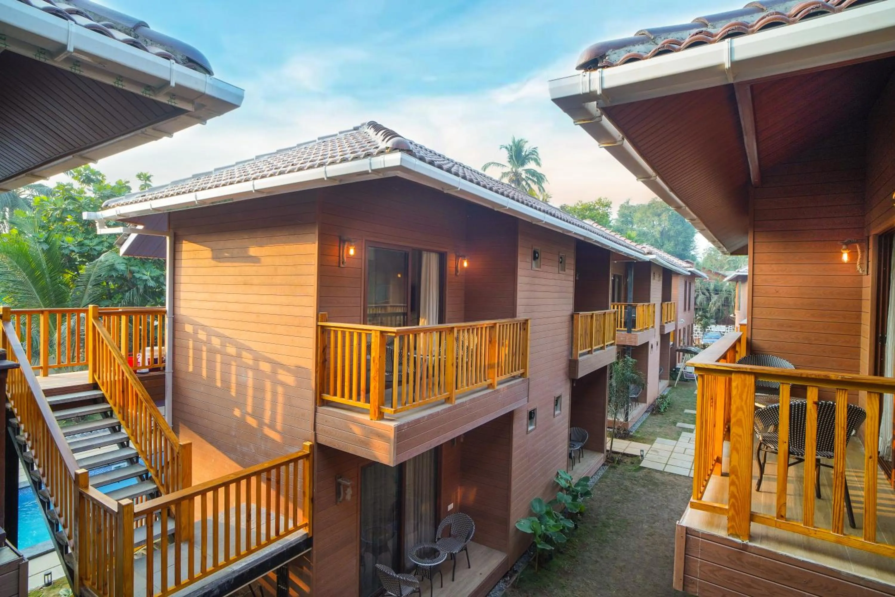 Facade/entrance in TreeHouse MARS Beach Cottages