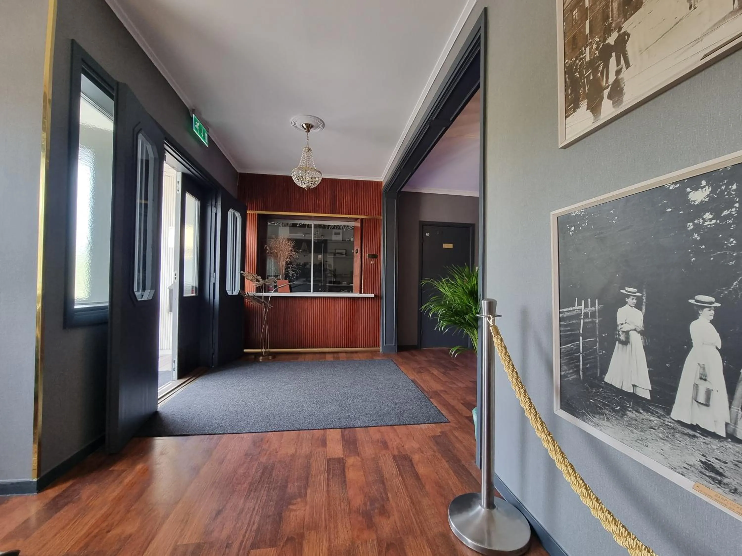 Lobby or reception in Hotell Gästis Tierp