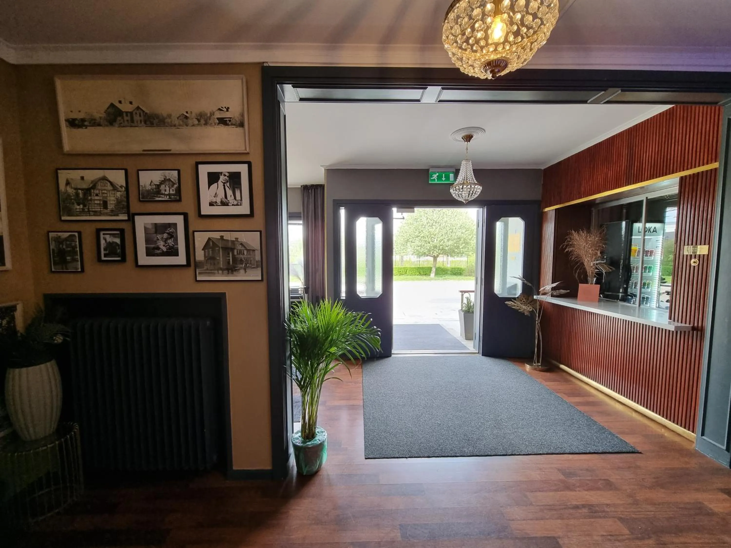 Lobby or reception in Hotell Gästis Tierp