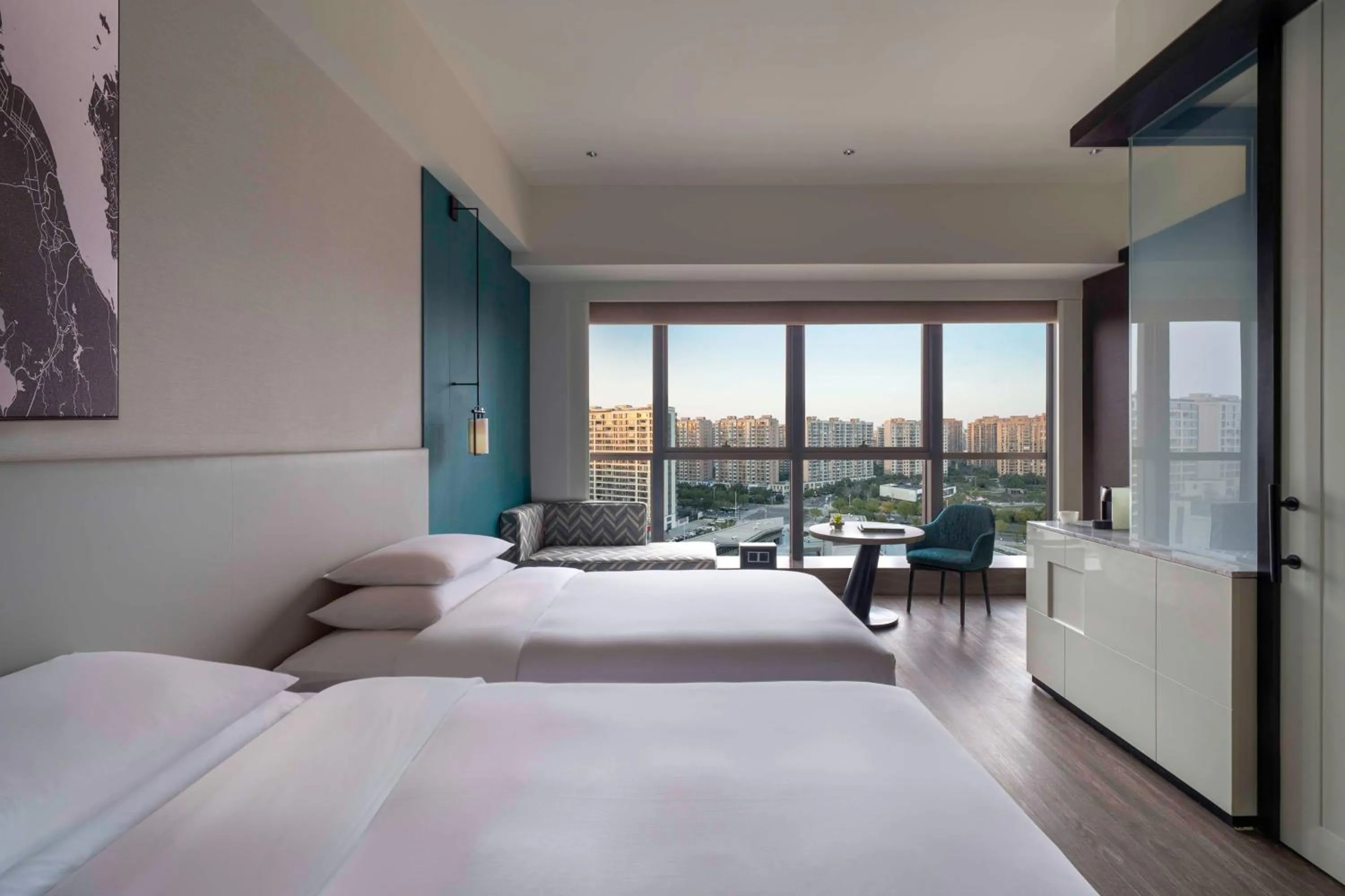 Bedroom, Bed in Hyatt Centric Lakeside Ningbo