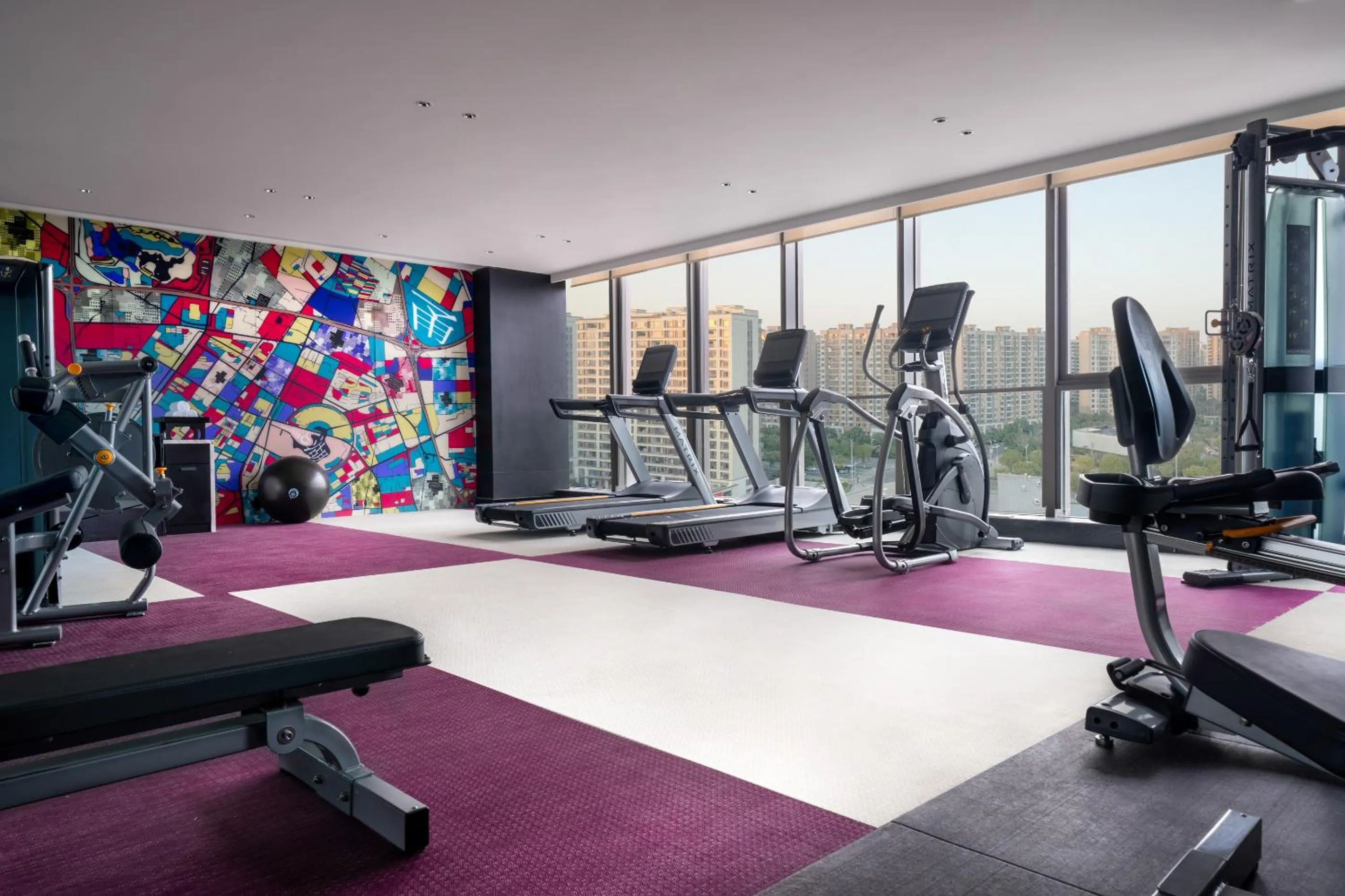 Fitness centre/facilities in Hyatt Centric Lakeside Ningbo