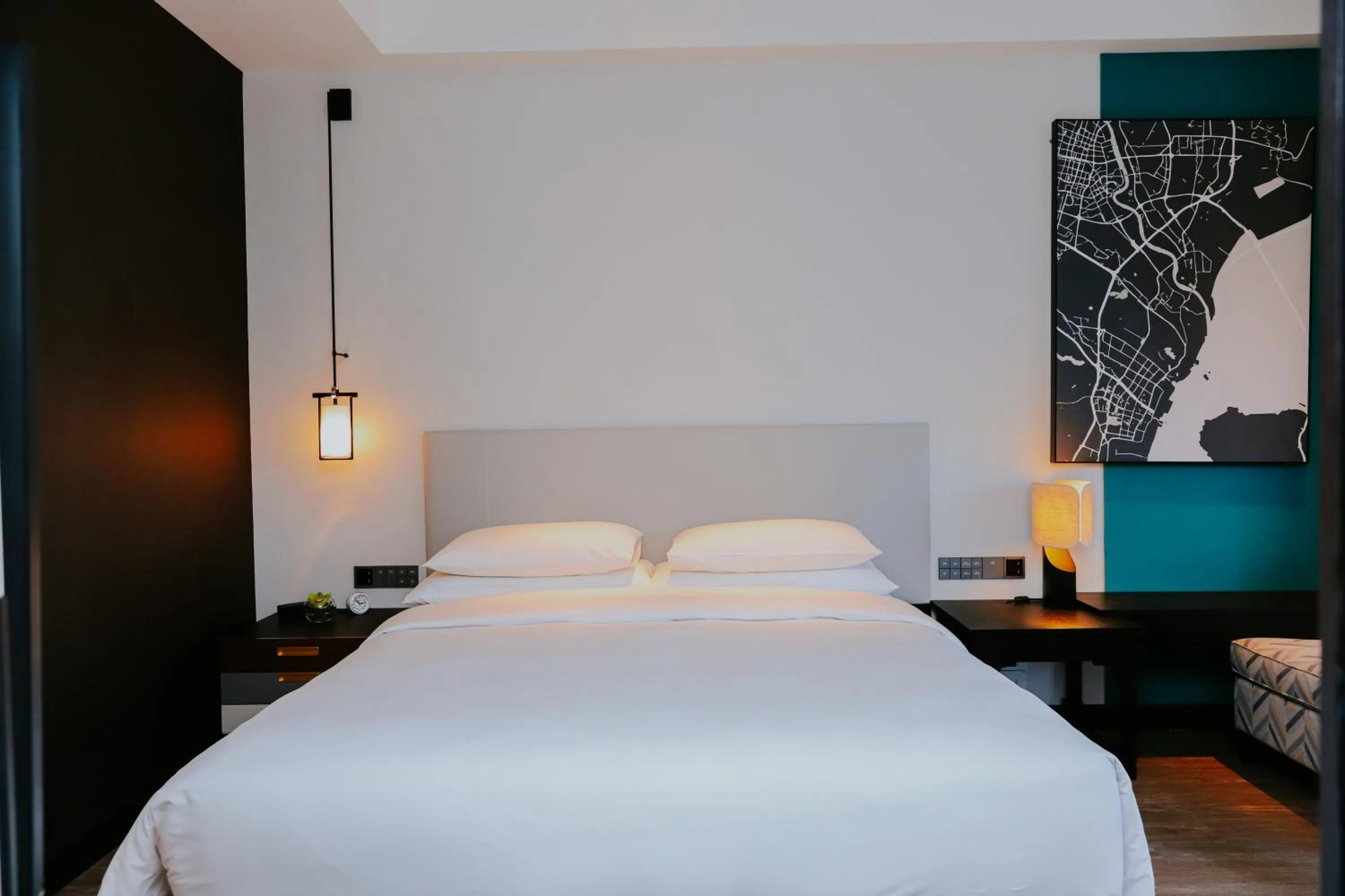 Bed in Hyatt Centric Lakeside Ningbo