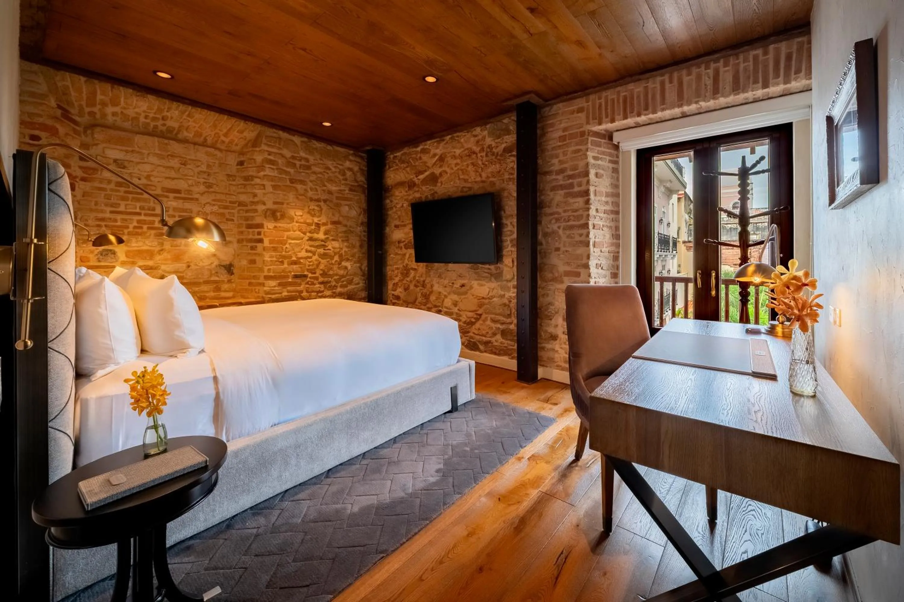 Bed in Hotel La Compañía Casco Antiguo