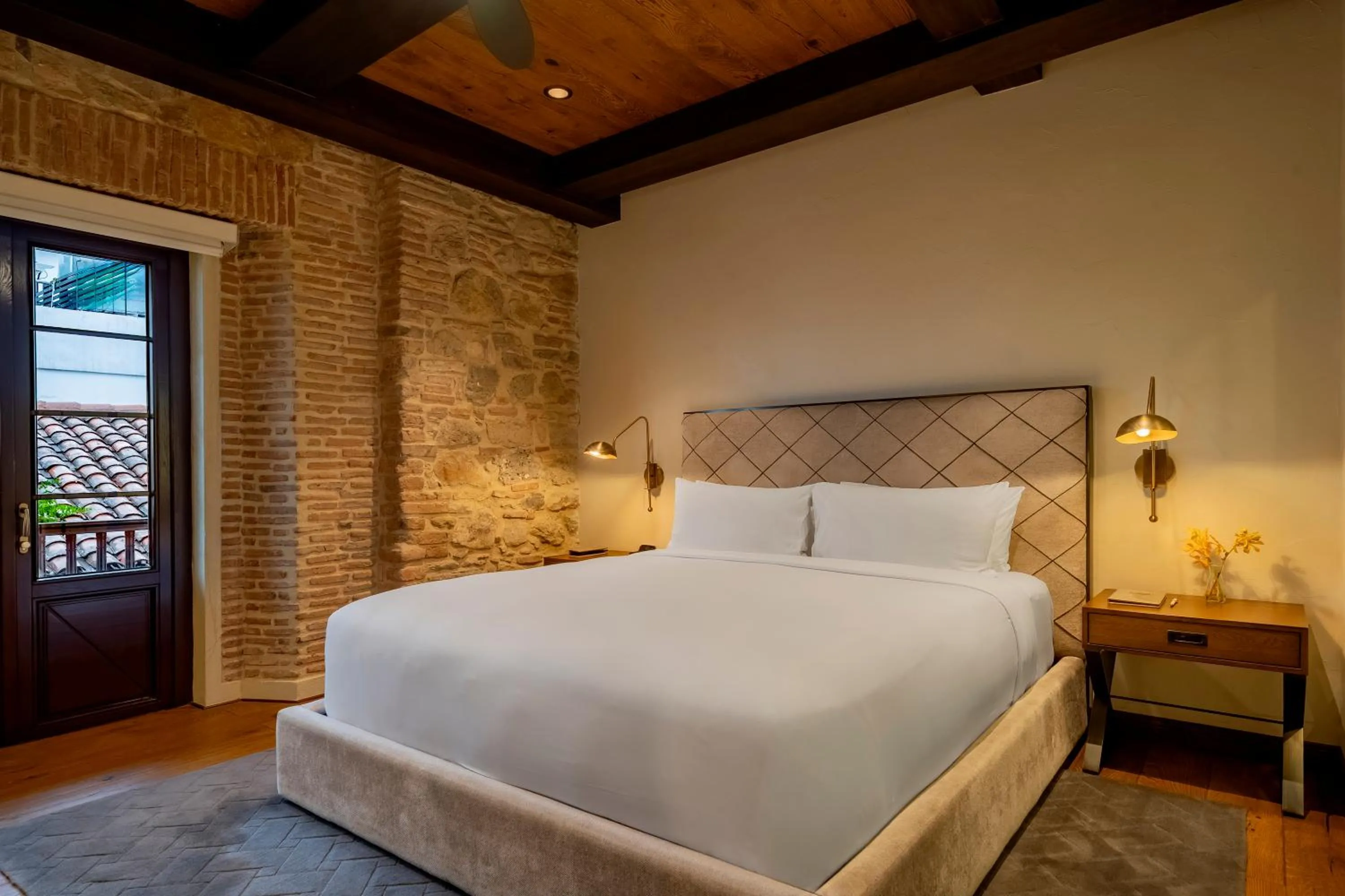 Bed in Hotel La Compañía Casco Antiguo