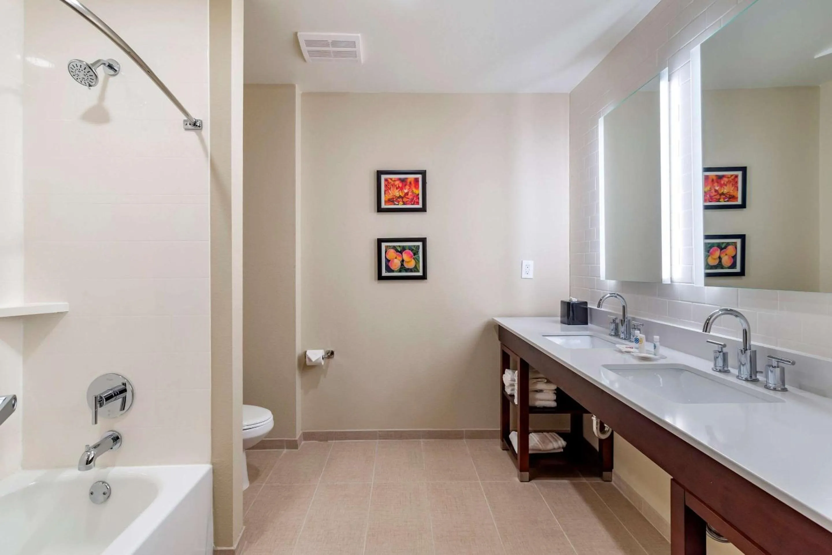 Bathroom in Comfort Suites Newnan