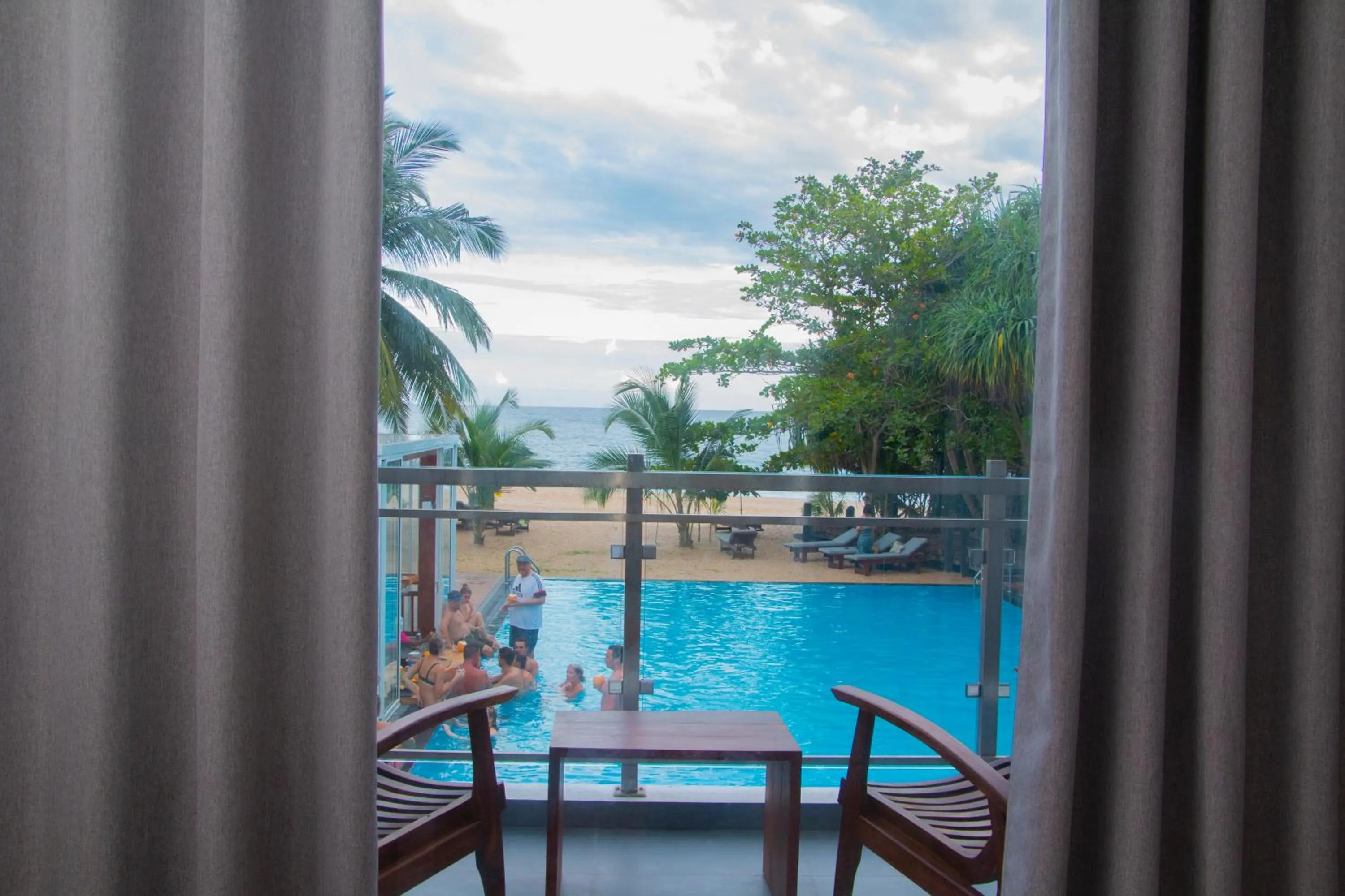 Pool View in Marakolliya Beach Resort